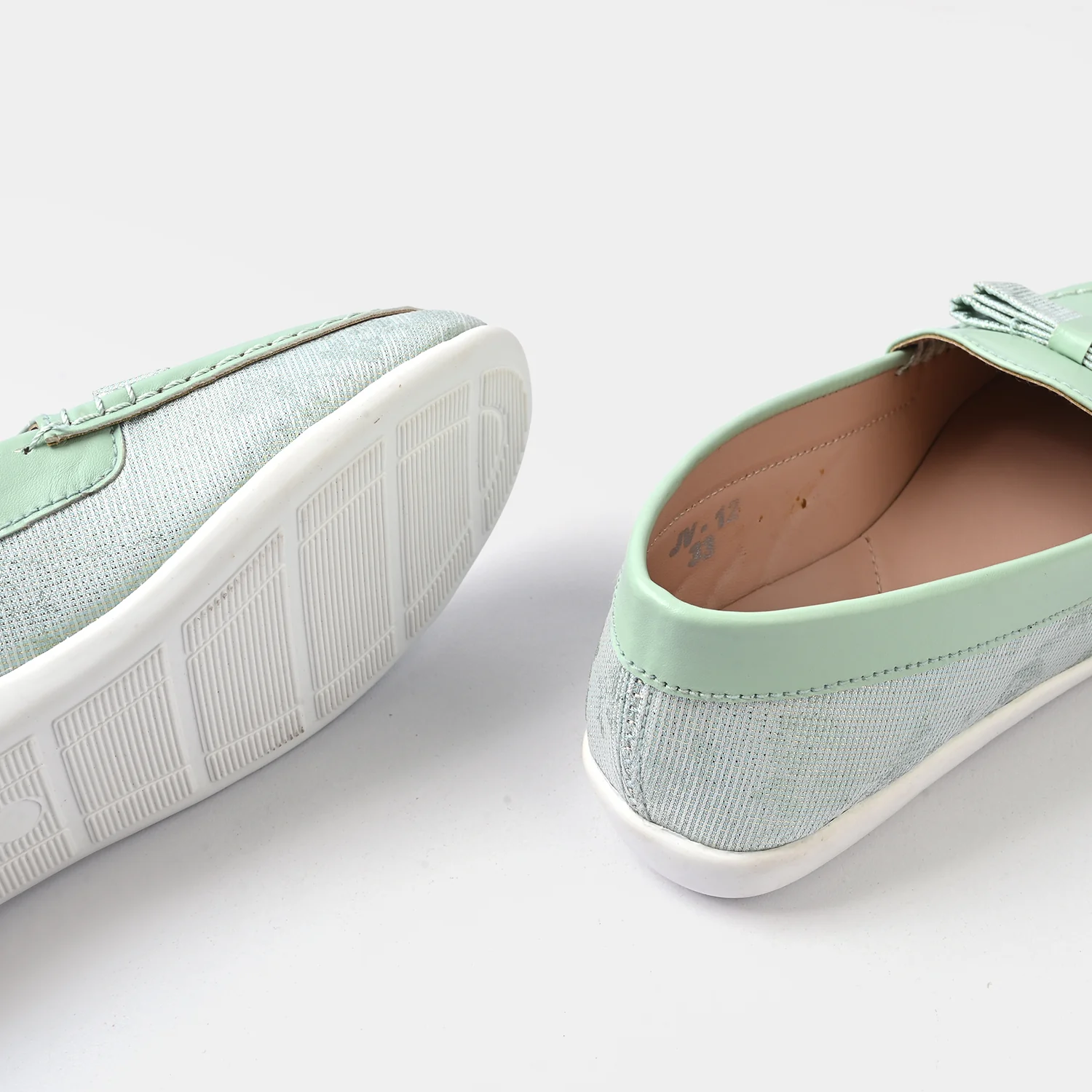 Girls Loafer JV-12-Sea.Green - Image 2