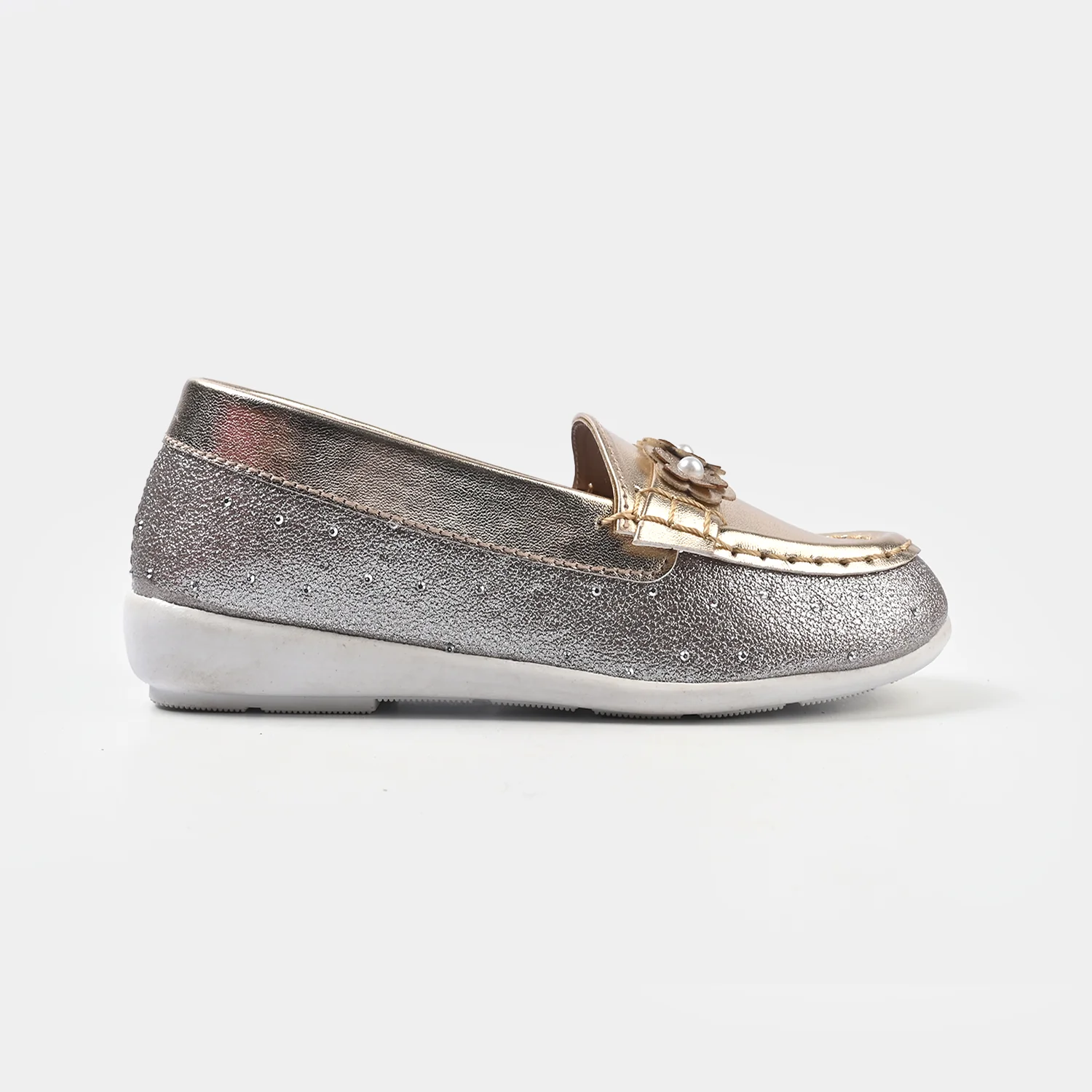 Girls Loafer JV-13-GOLDEN - Image 3