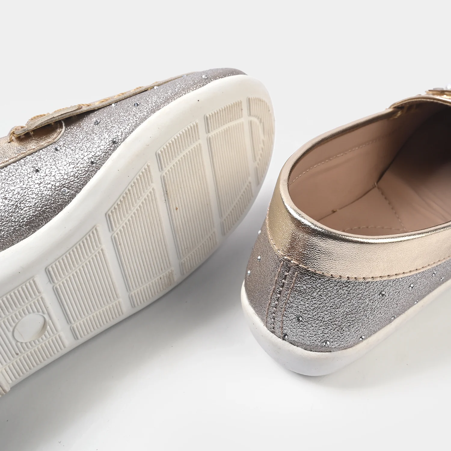 Girls Loafer JV-13-GOLDEN - Image 4