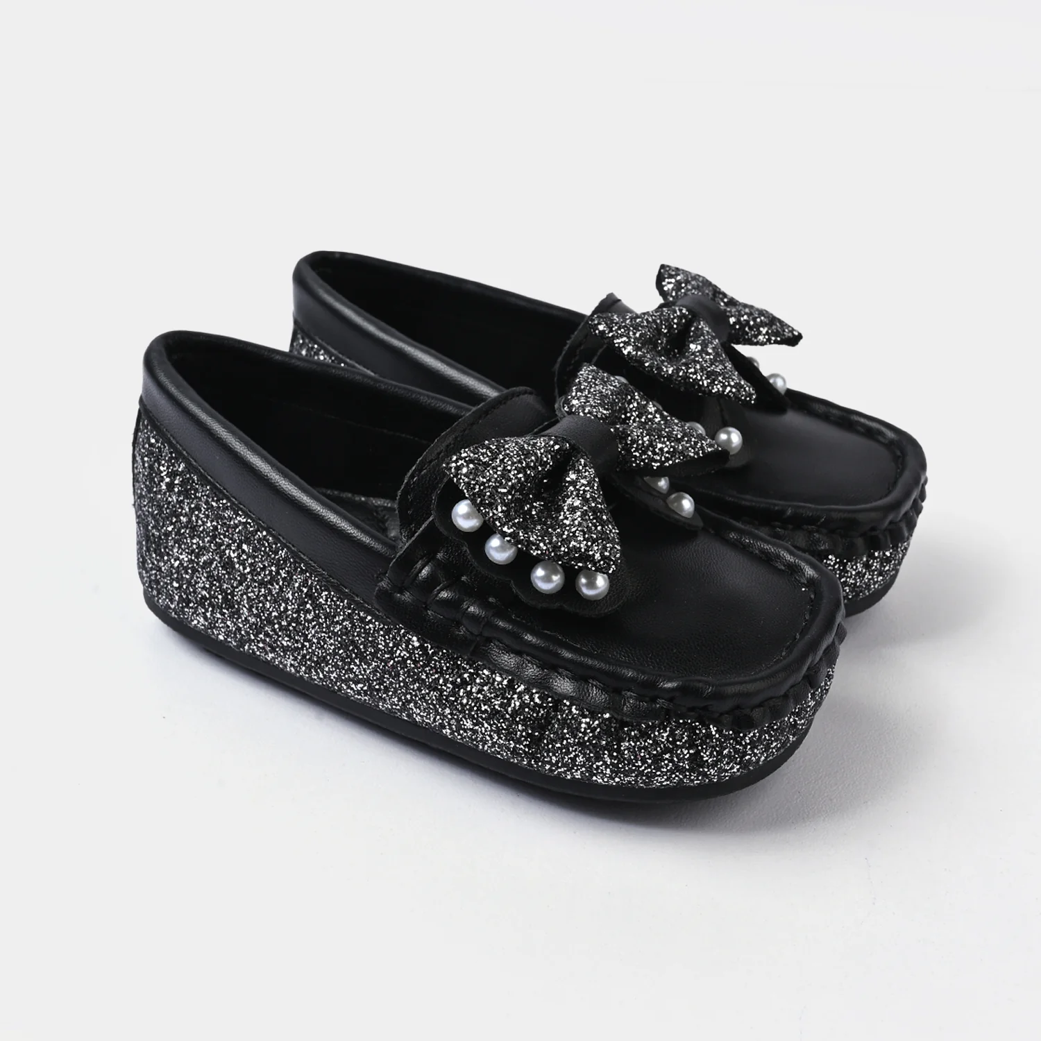 Girls Loafer PY-02-BLACK - Image 3