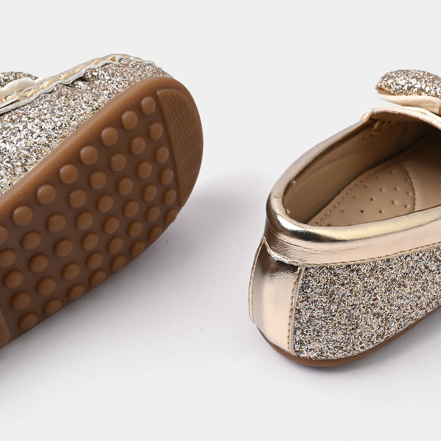 Girls Loafer PY-02-GOLDEN - Image 2