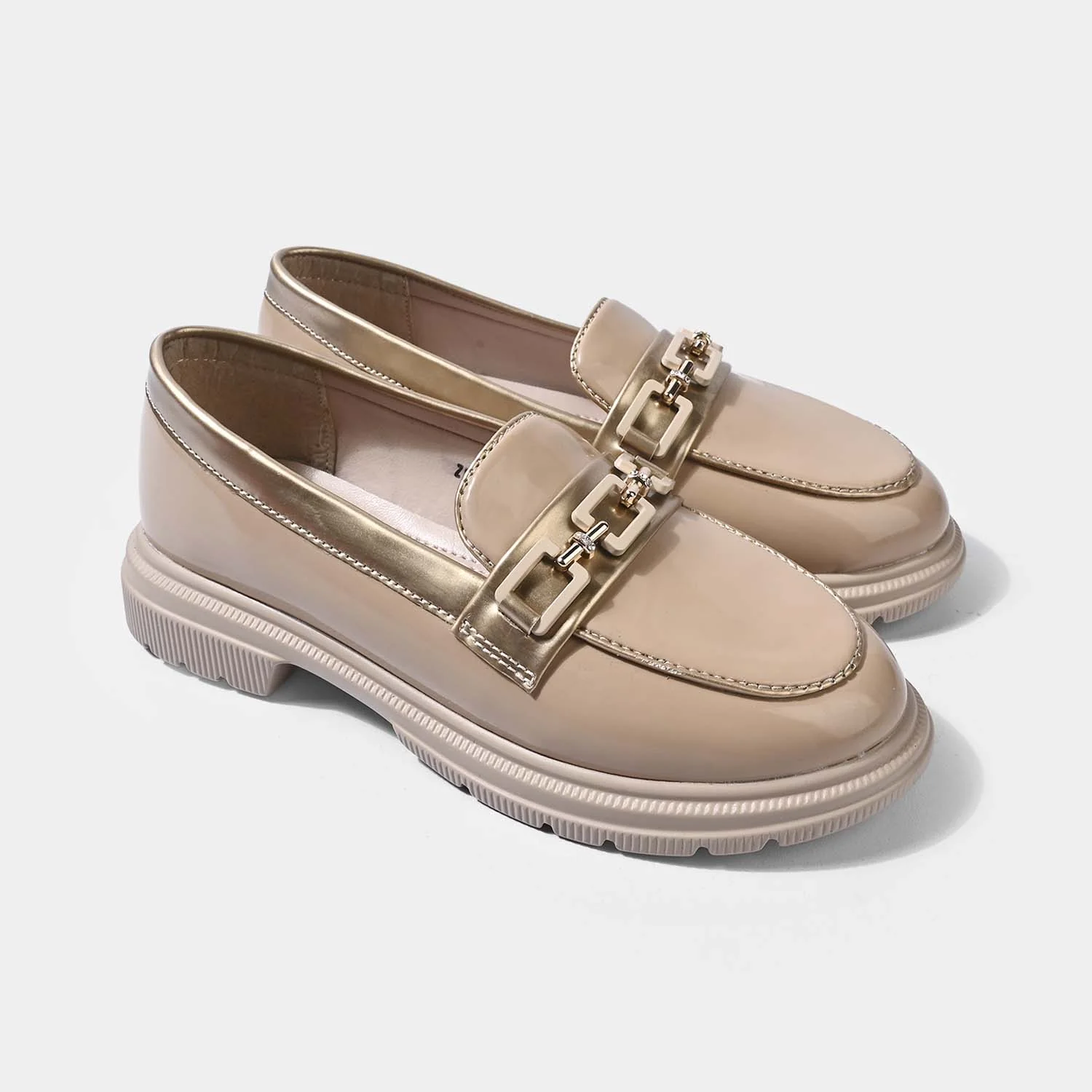 Girls Loafer ZP-105-BEIGE - Image 3