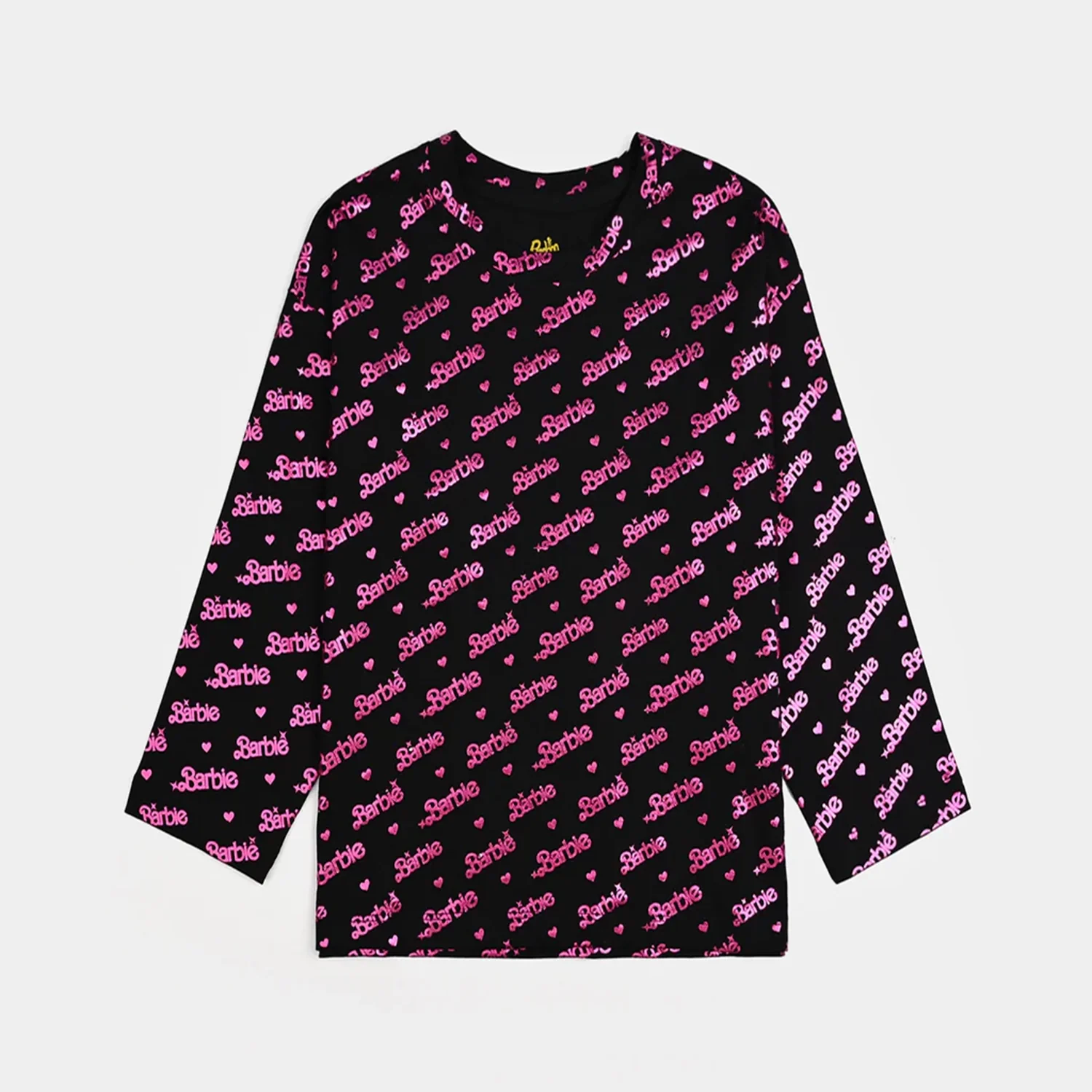 Girls Lycra Jersey T-Shirt - Black