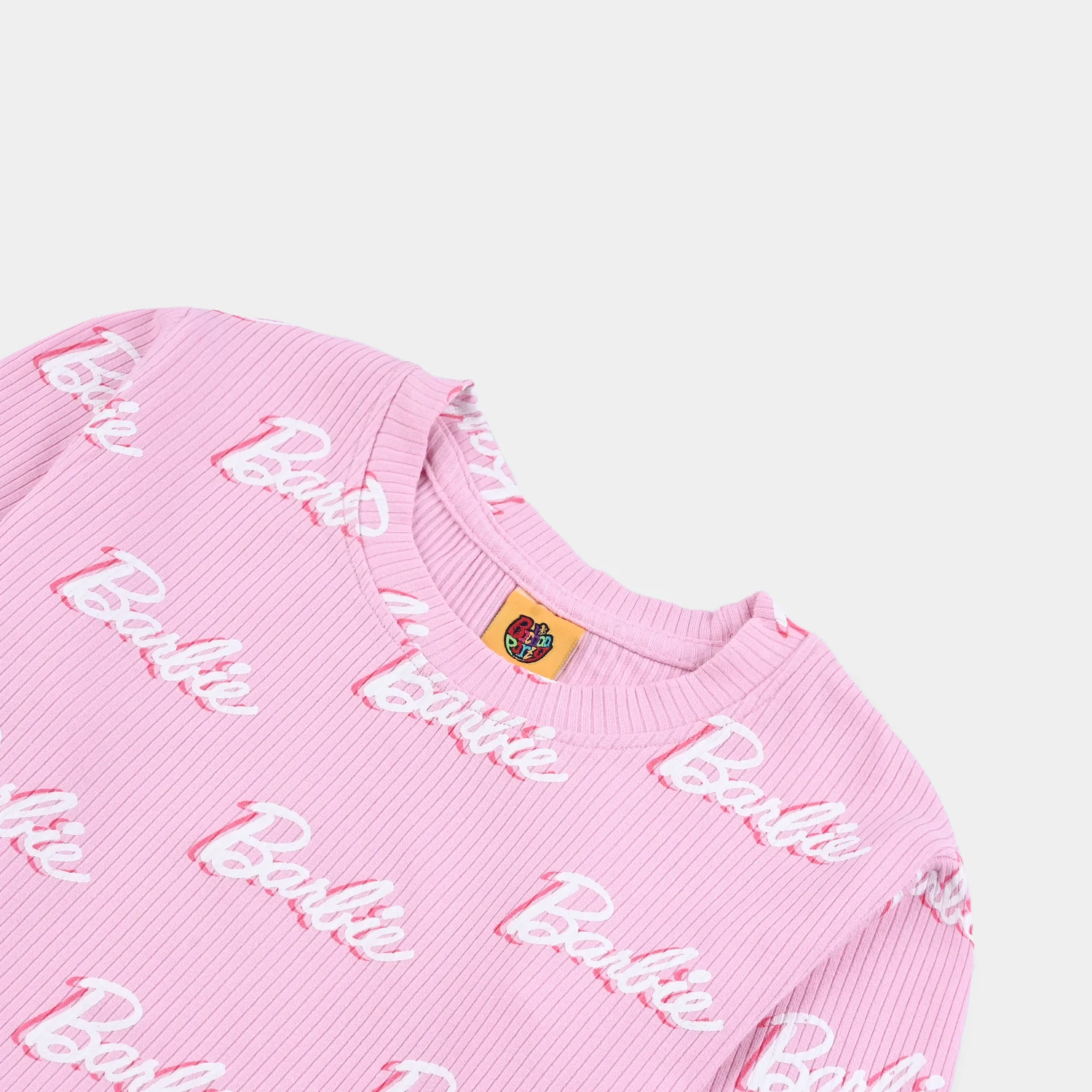 Girls Lycra Jersey T-Shirt - Pink - Image 2
