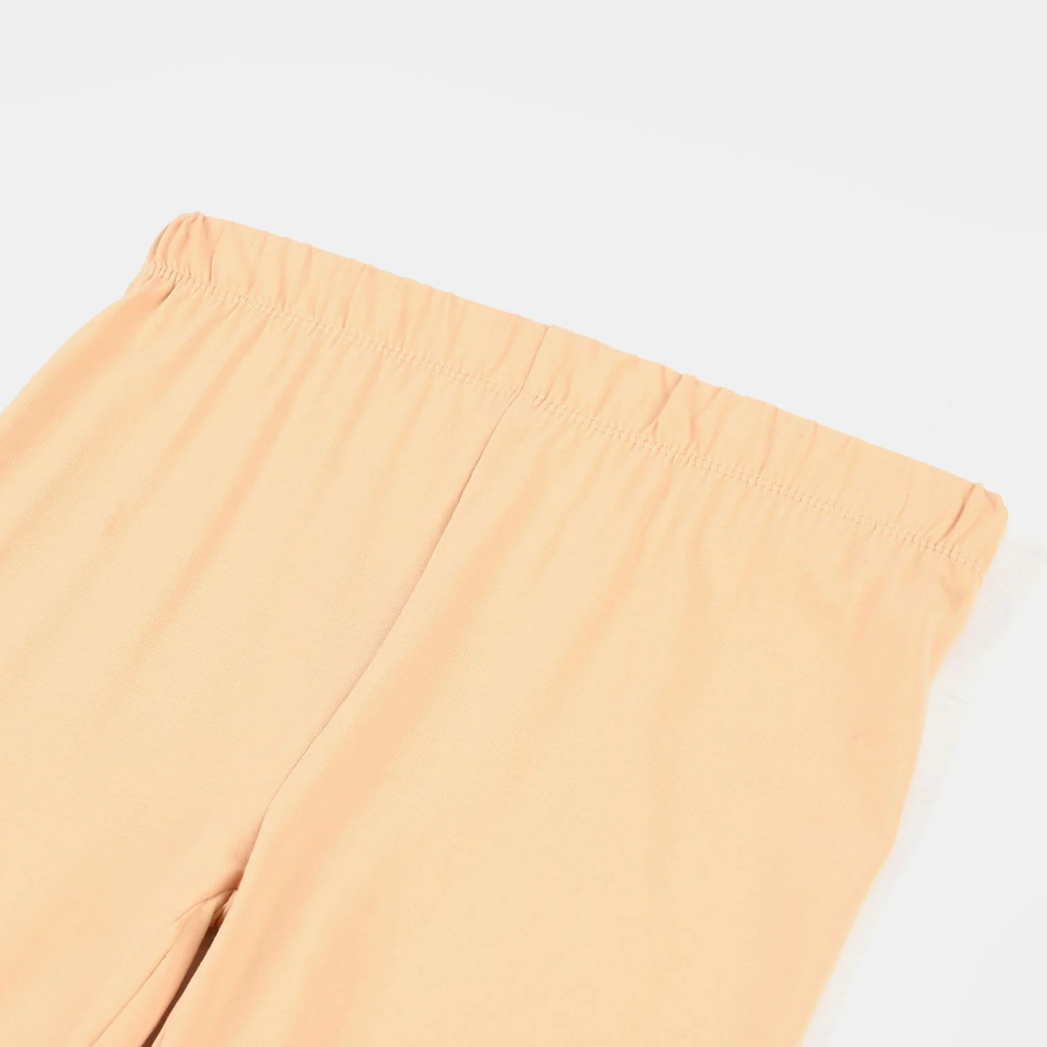 Girls Lycra Jersey Tights (Dry Leaves) - Camel - Image 2