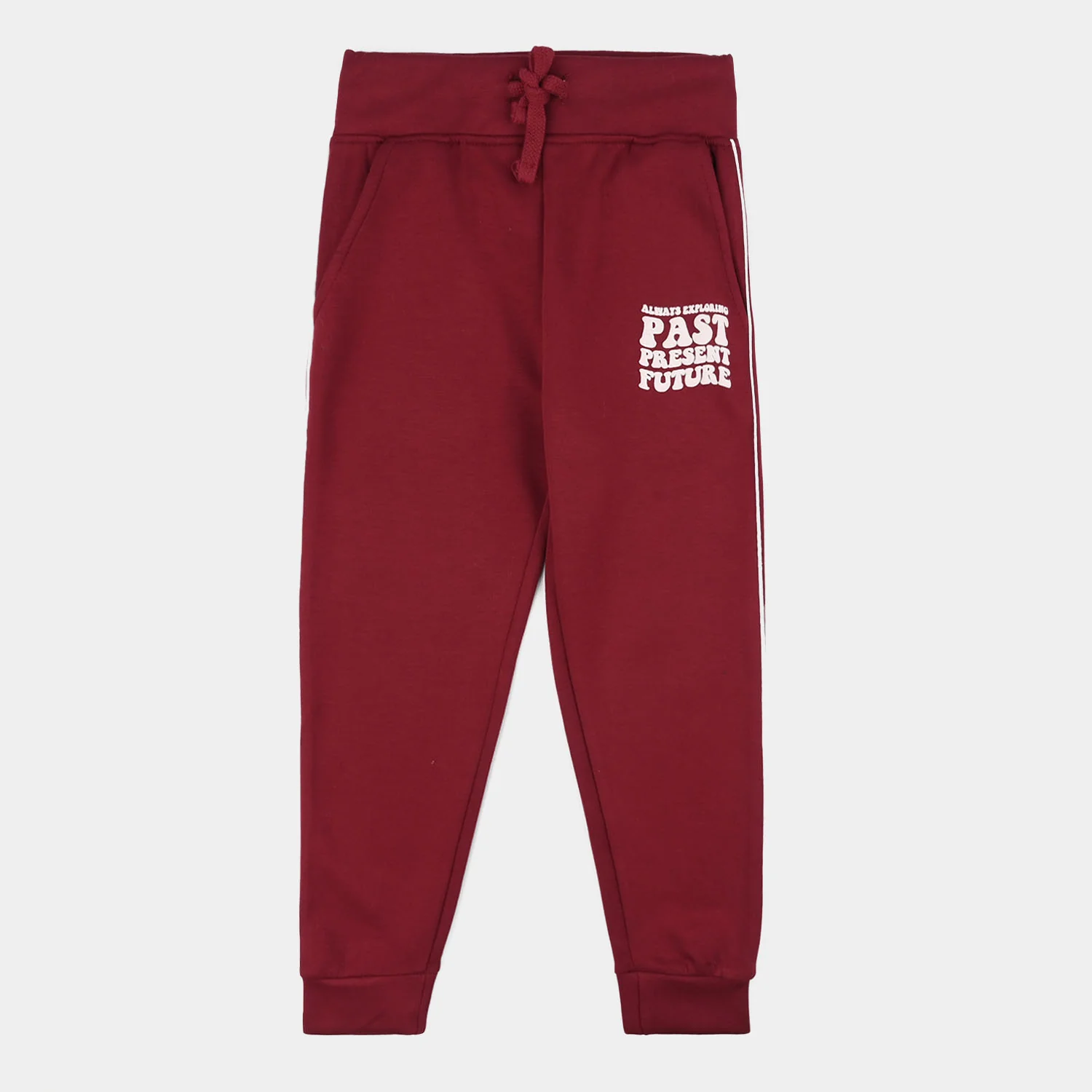 Girls Microfiber Interlock Pajama - Red