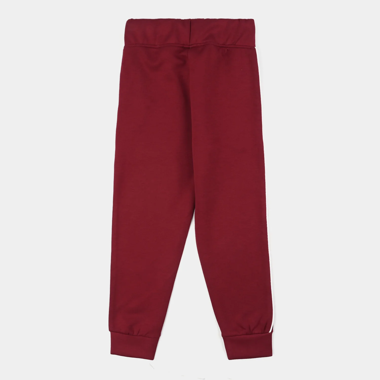 Girls Microfiber Interlock Pajama - Red - Image 4