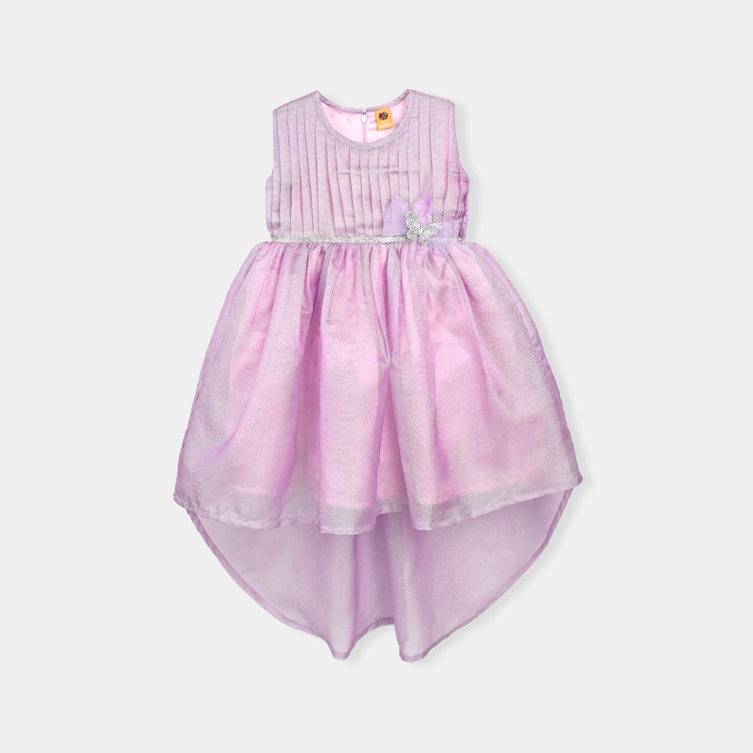 Girls Organza Fancy Frock-Freedom - Lilac