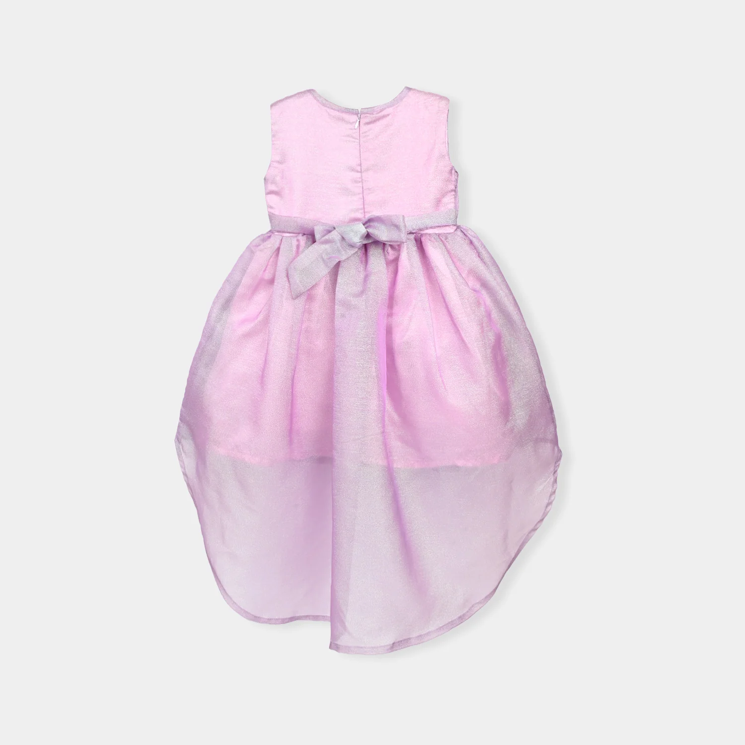 Girls Organza Fancy Frock-Freedom - Lilac - Image 3
