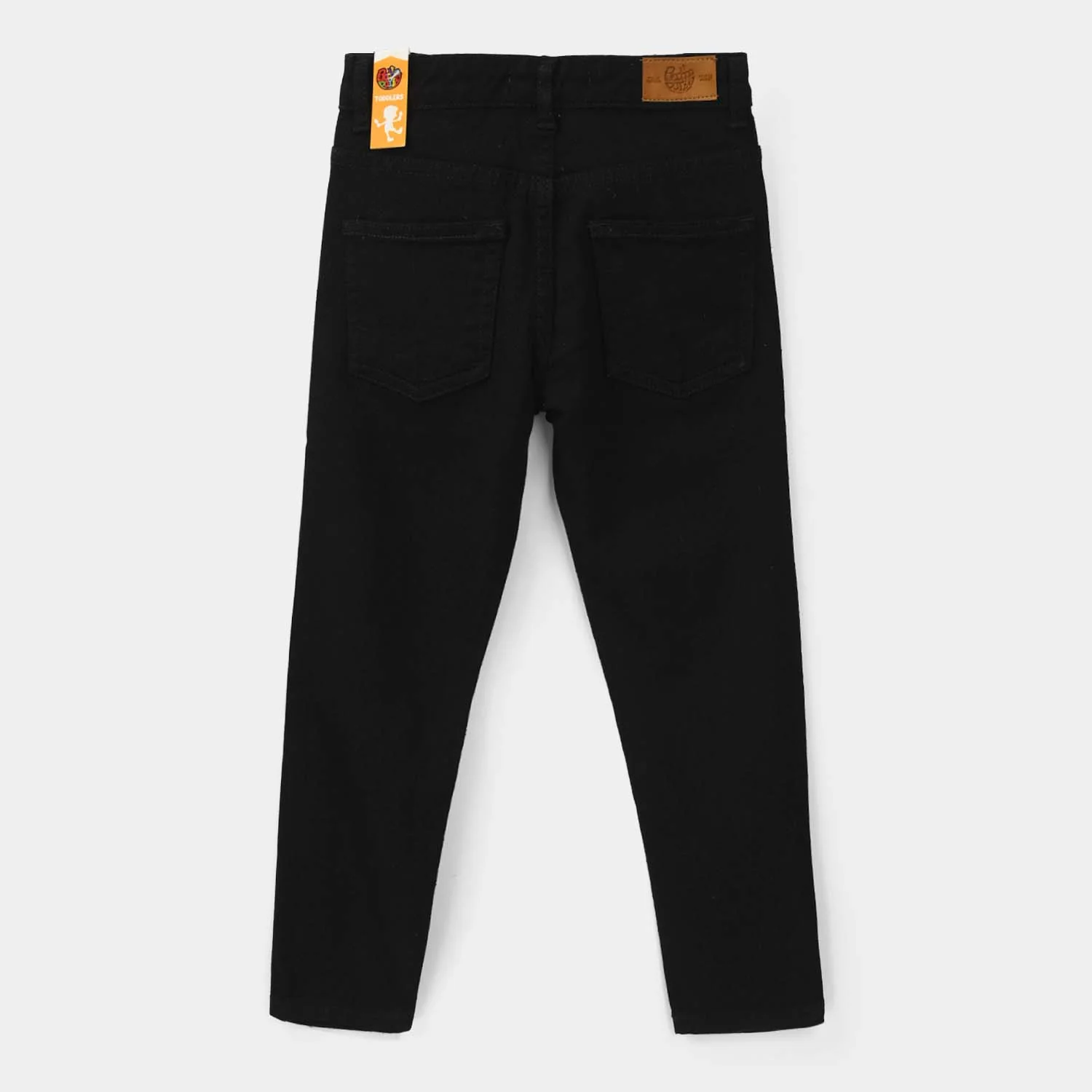 Girls Denim Stretch Pants (Mini Mouse) - Black - Image 4