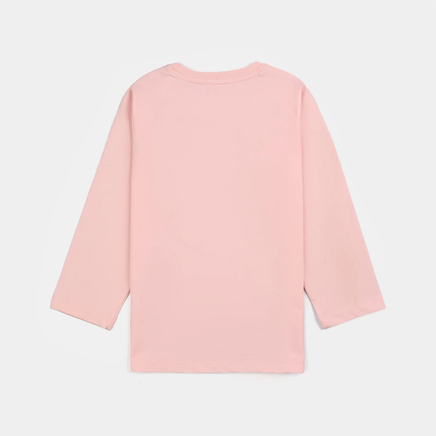 Girls Poly Cotton Jersey Night Suit ALWAYS A PRINCESS-Pink - Image 3