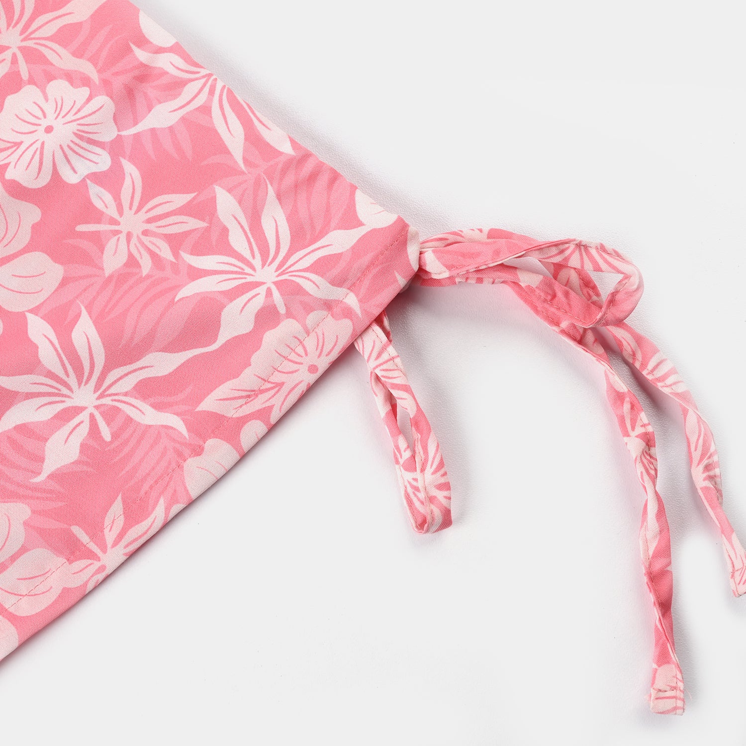 Girls Poly Lawn Casual Top (Mellow) – Pink - Image 3
