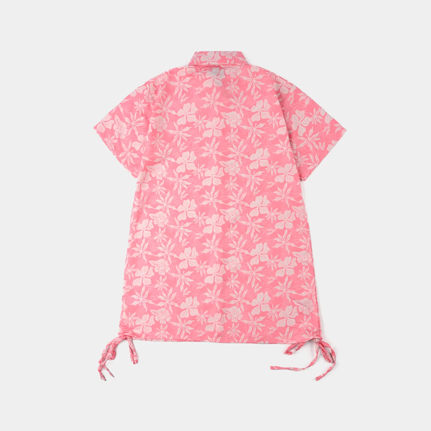 Girls Poly Lawn Casual Top (Mellow) – Pink - Image 4