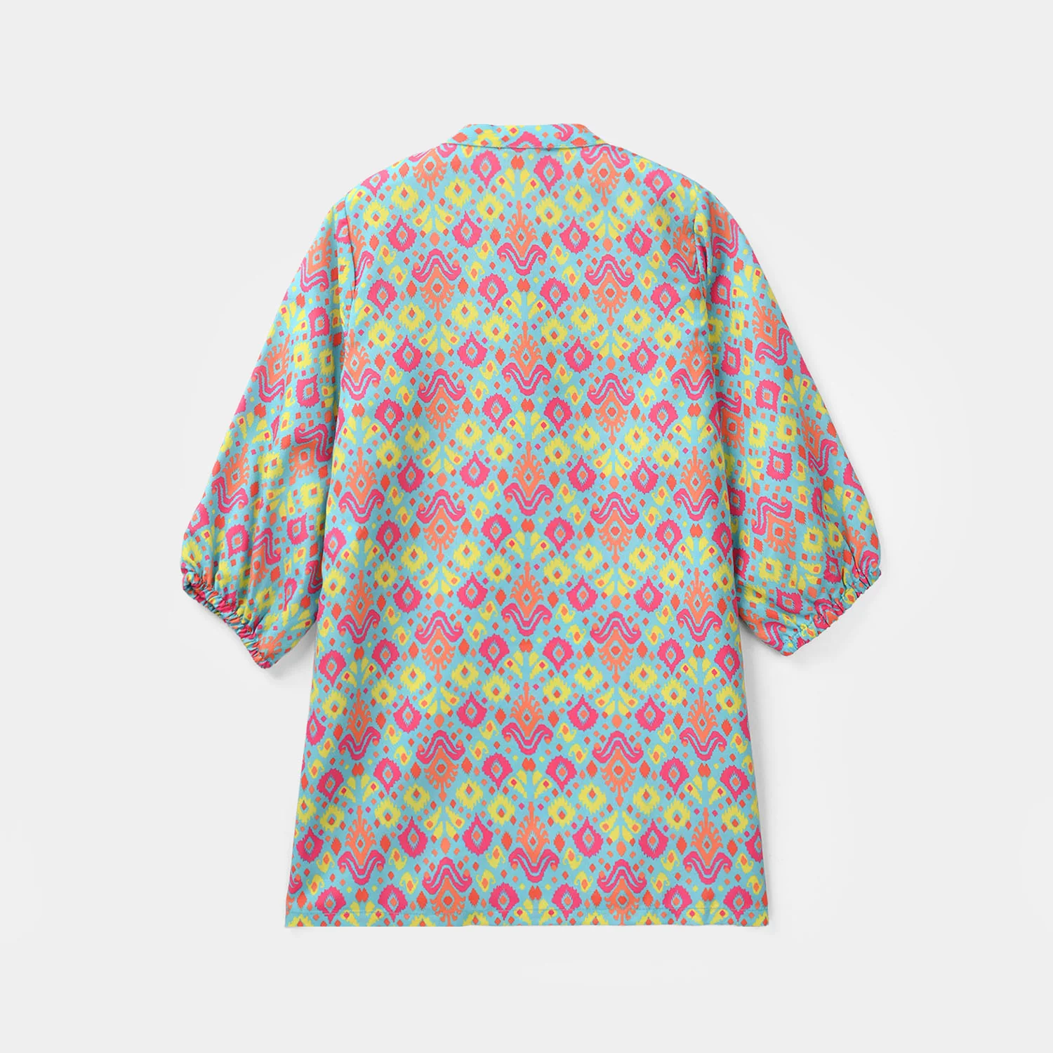 Girls Poly Mesh Printed 2Pcs Blossom - Multi - Image 5