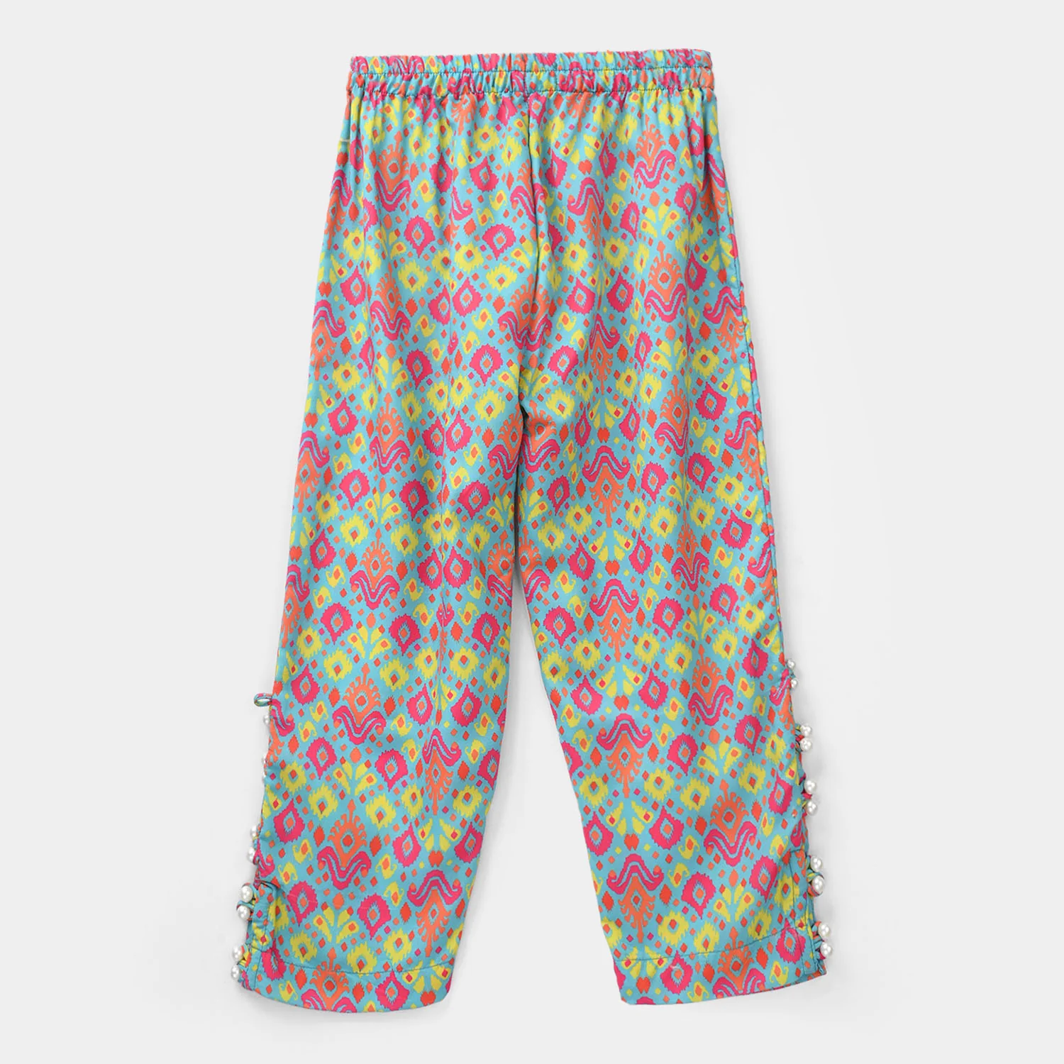 Girls Poly Mesh Printed 2Pcs Blossom - Multi - Image 7