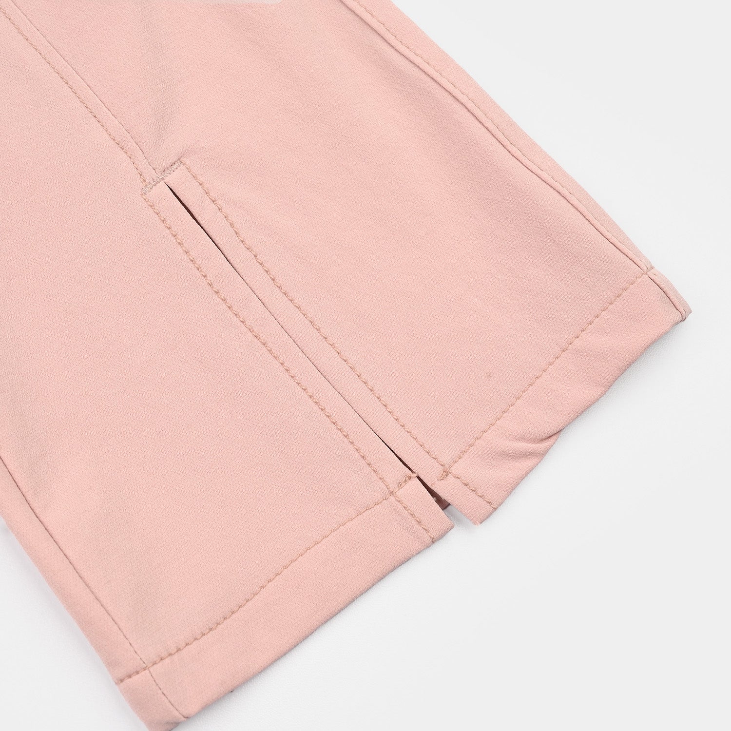 Girls Poly Twill Jeggings (Flared) - Pink - Image 2