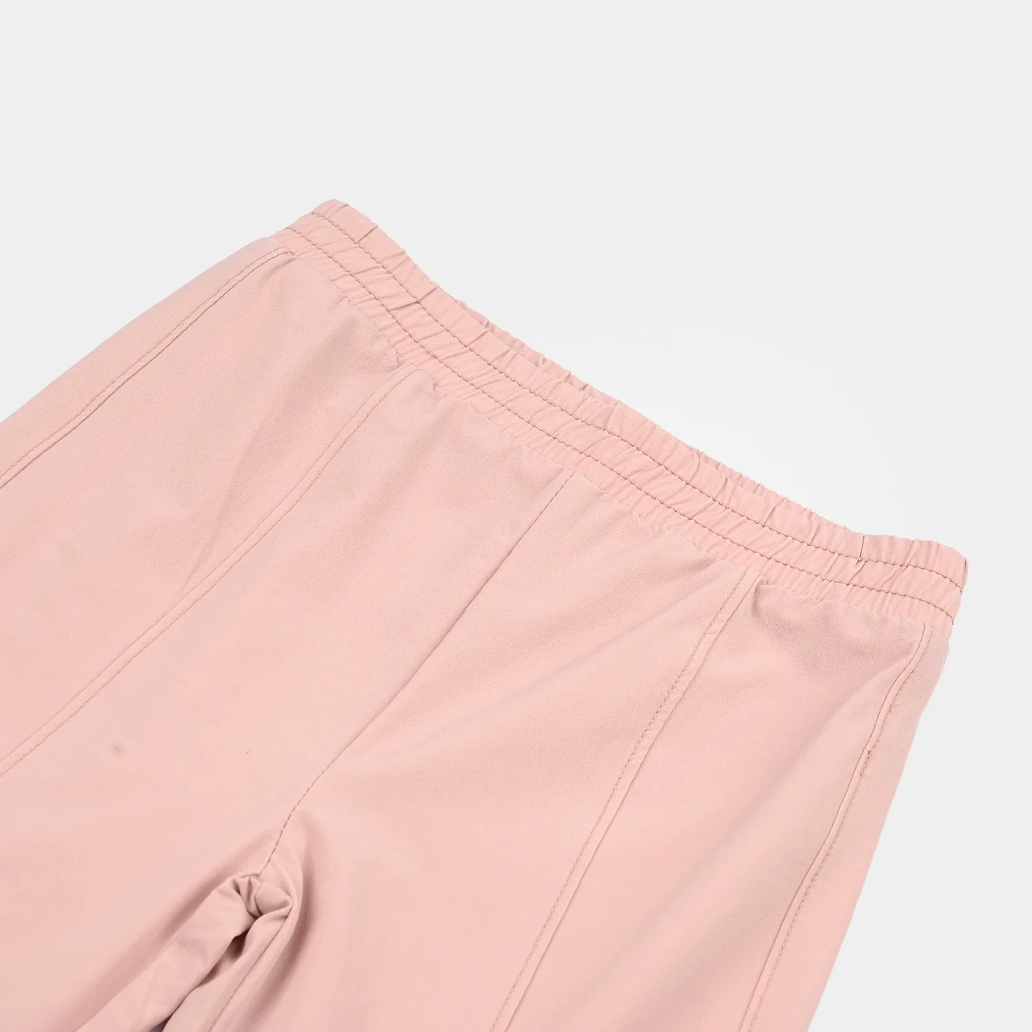 Girls Poly Twill Jeggings (Flared) - Pink - Image 3