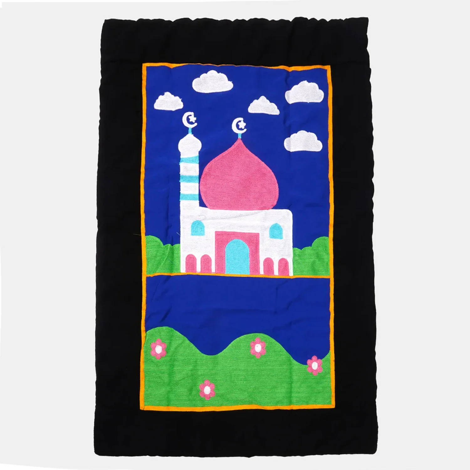 Girls Prayer Mat - Pink/Blue