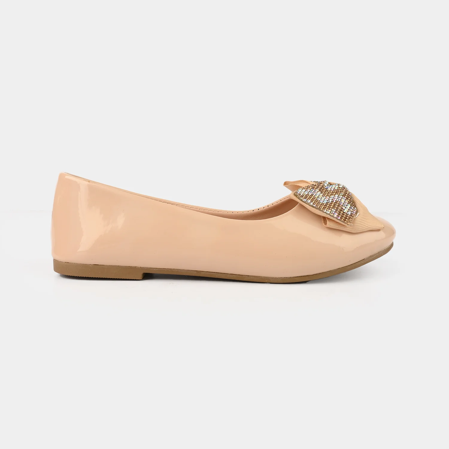 Girls Pumps 11-101-BEIGE - Image 4