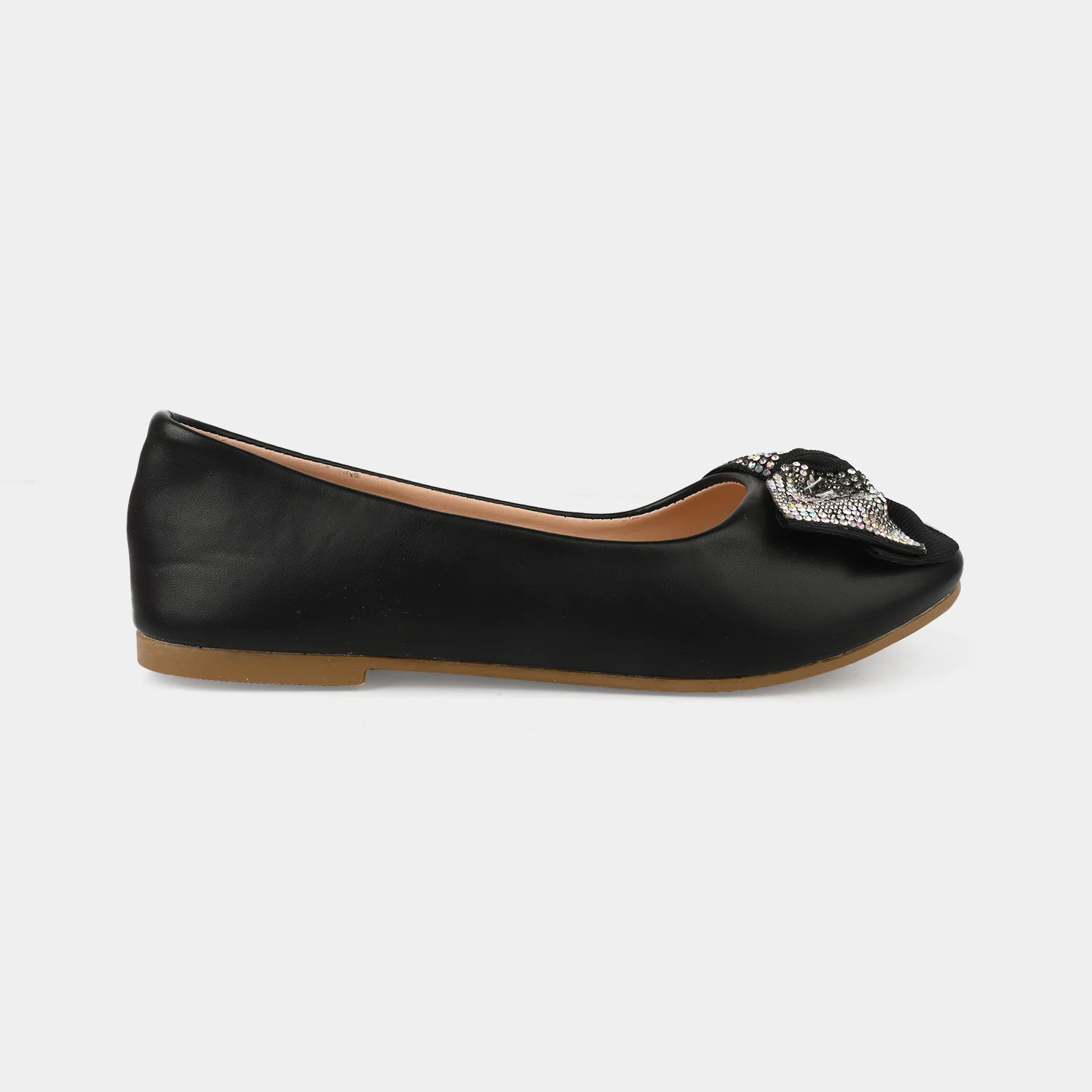 Girls Pumps 11-101-BLACK - Image 4