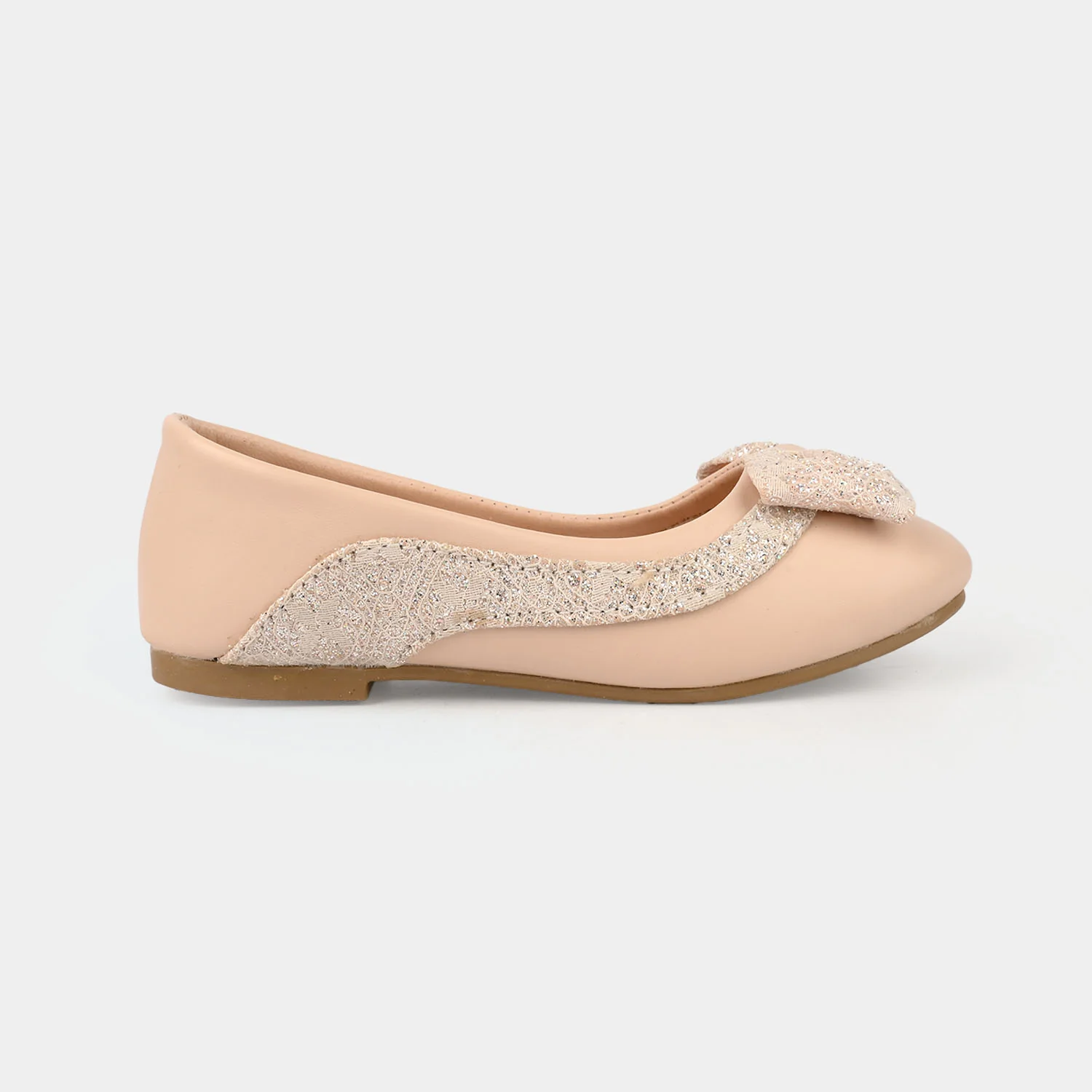 Girls Pumps 11-107-BEIGE - Image 4