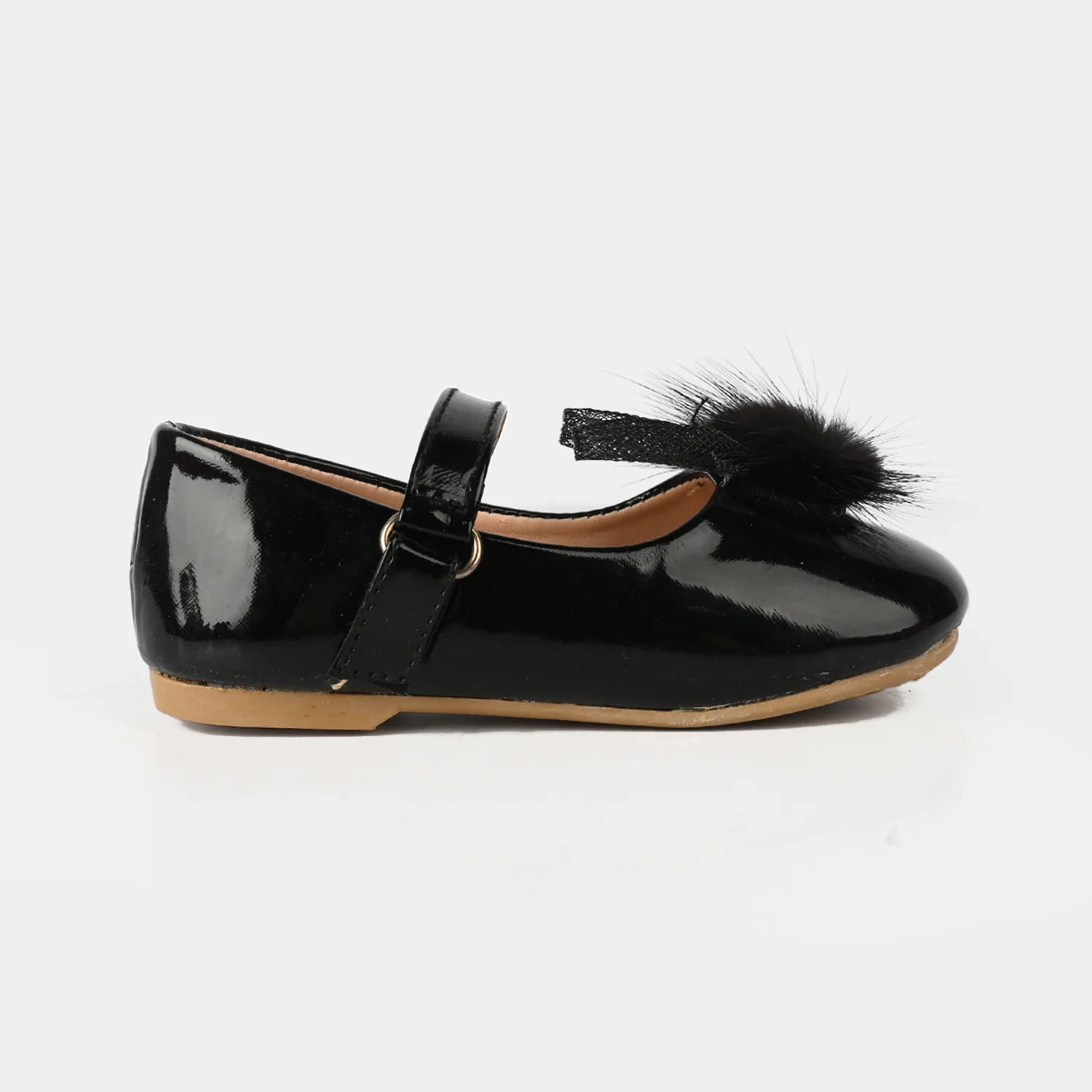 Girls Pumps 11-109-BLACK - Image 4