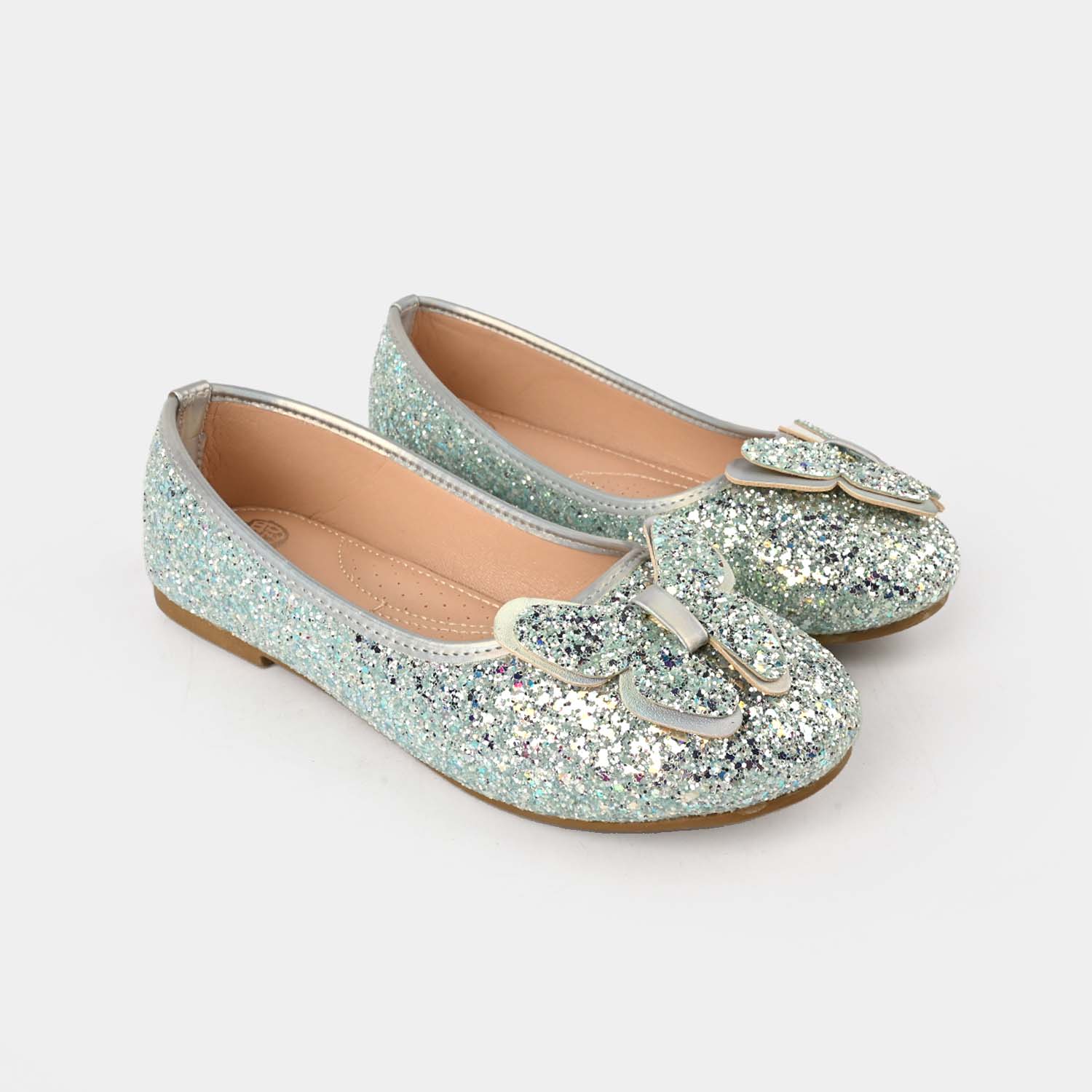 Girls Pumps 11-114-BLUE - Image 3