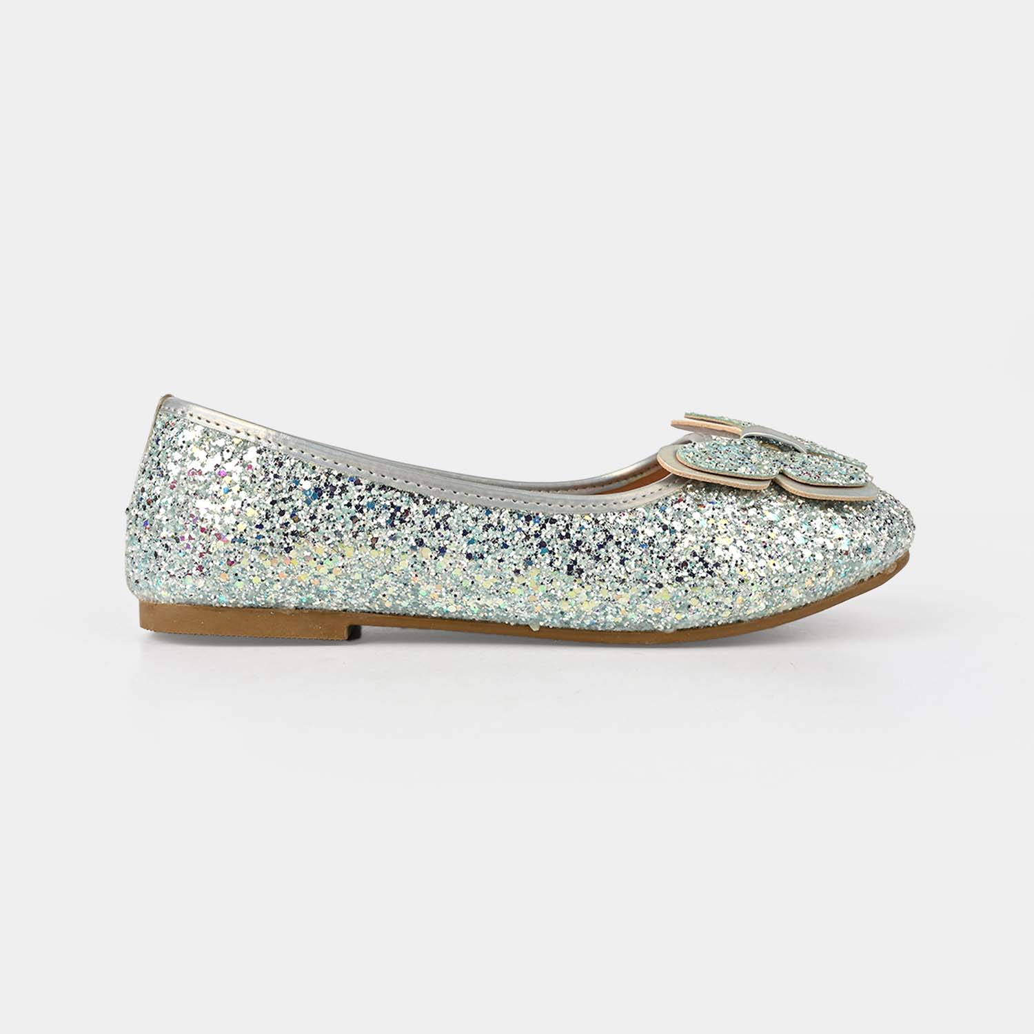 Girls Pumps 11-114-BLUE - Image 4