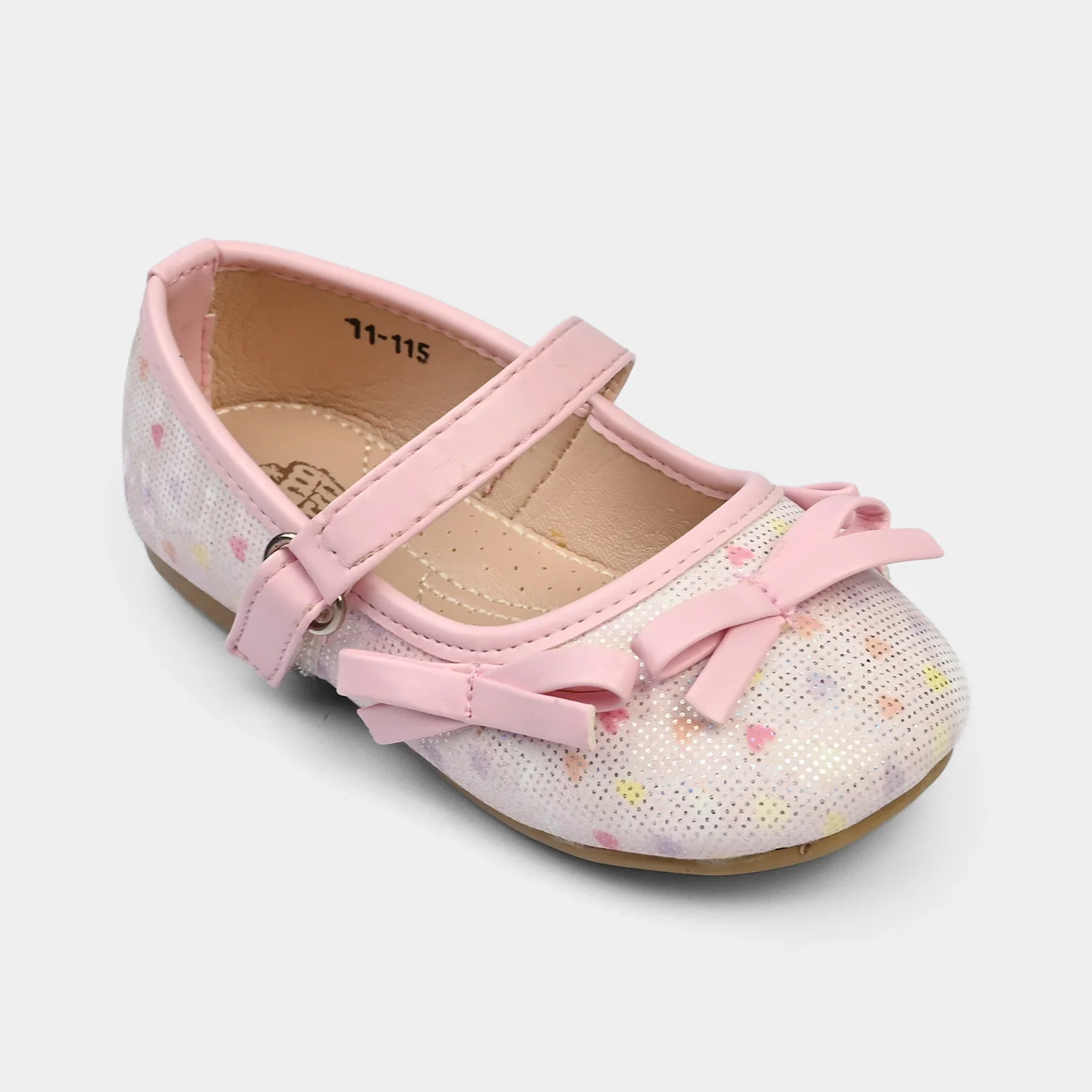 Girls Pumps 11-115 - Pink