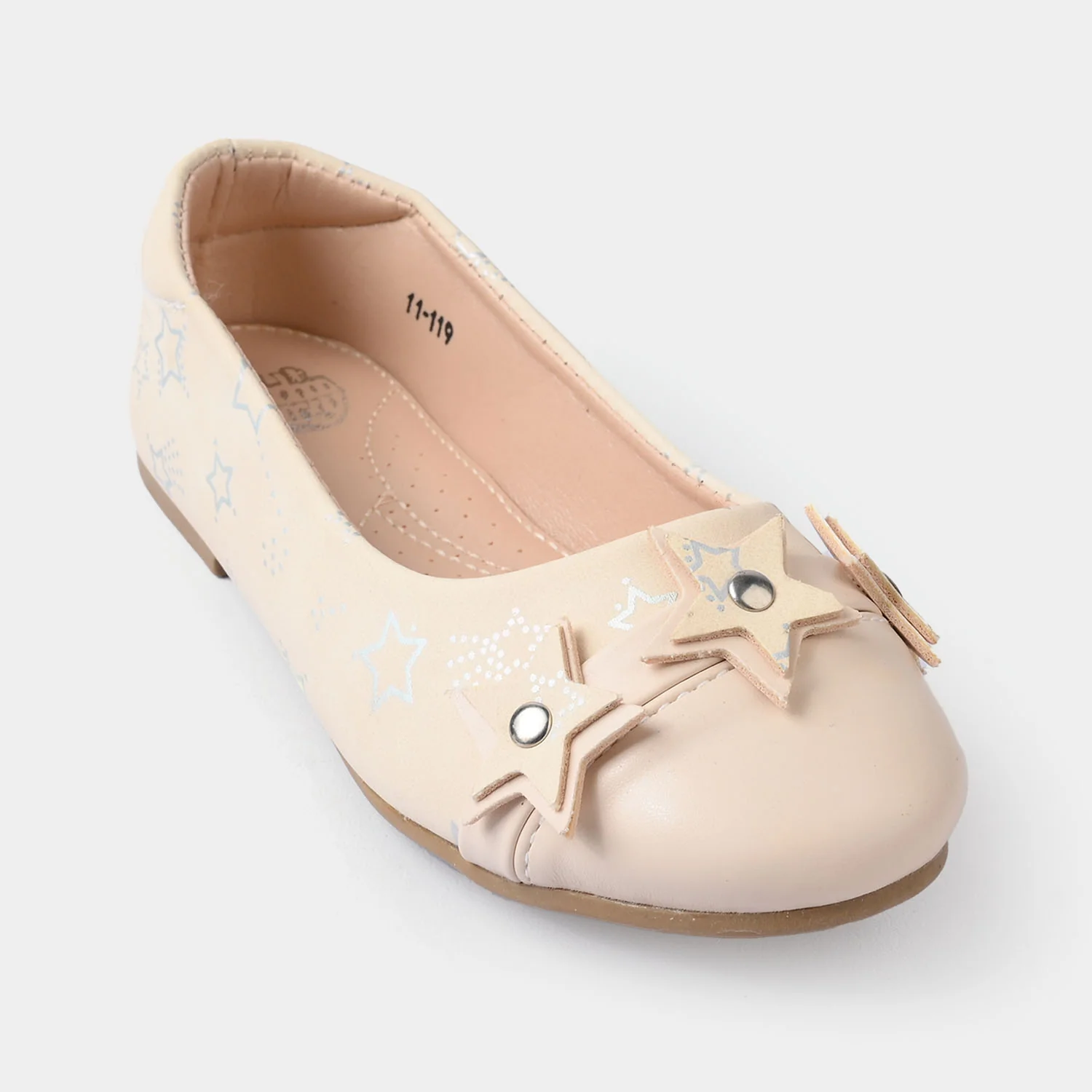 Girls Pumps 11-119 - Beige