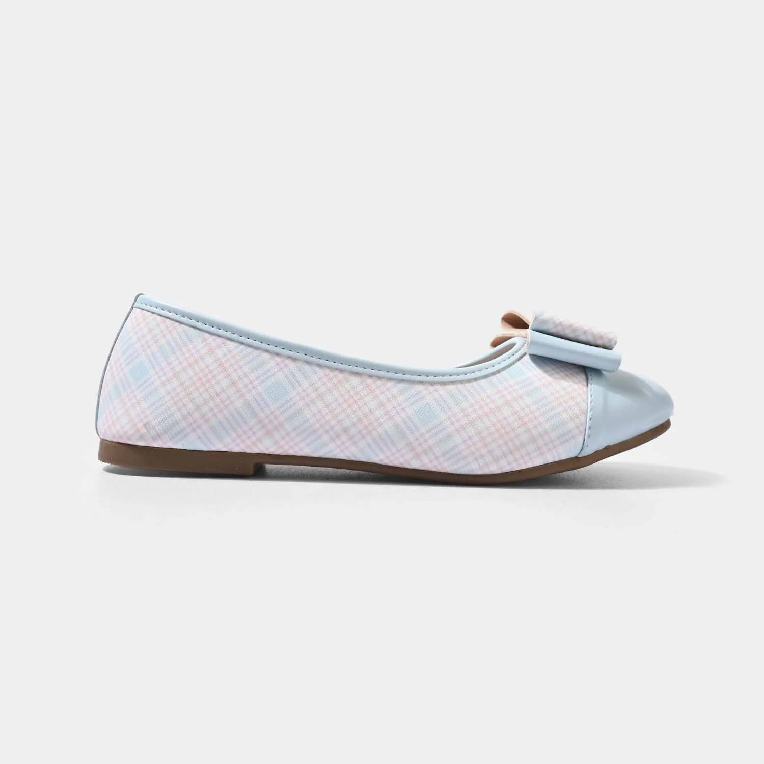 Girls Pumps 11-120-BLUE - Image 3