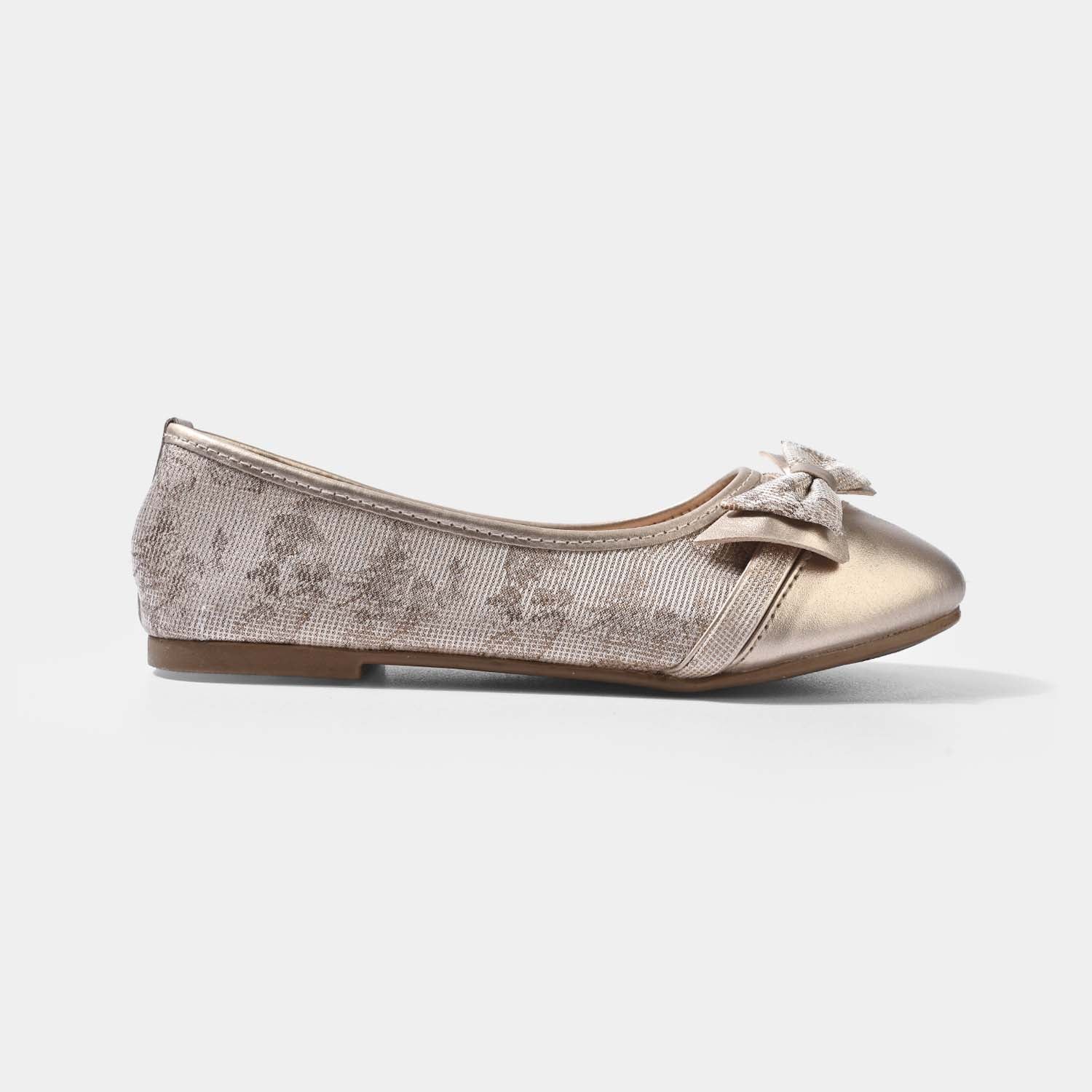 Girls Pumps 11-121-BEIGE - Image 4