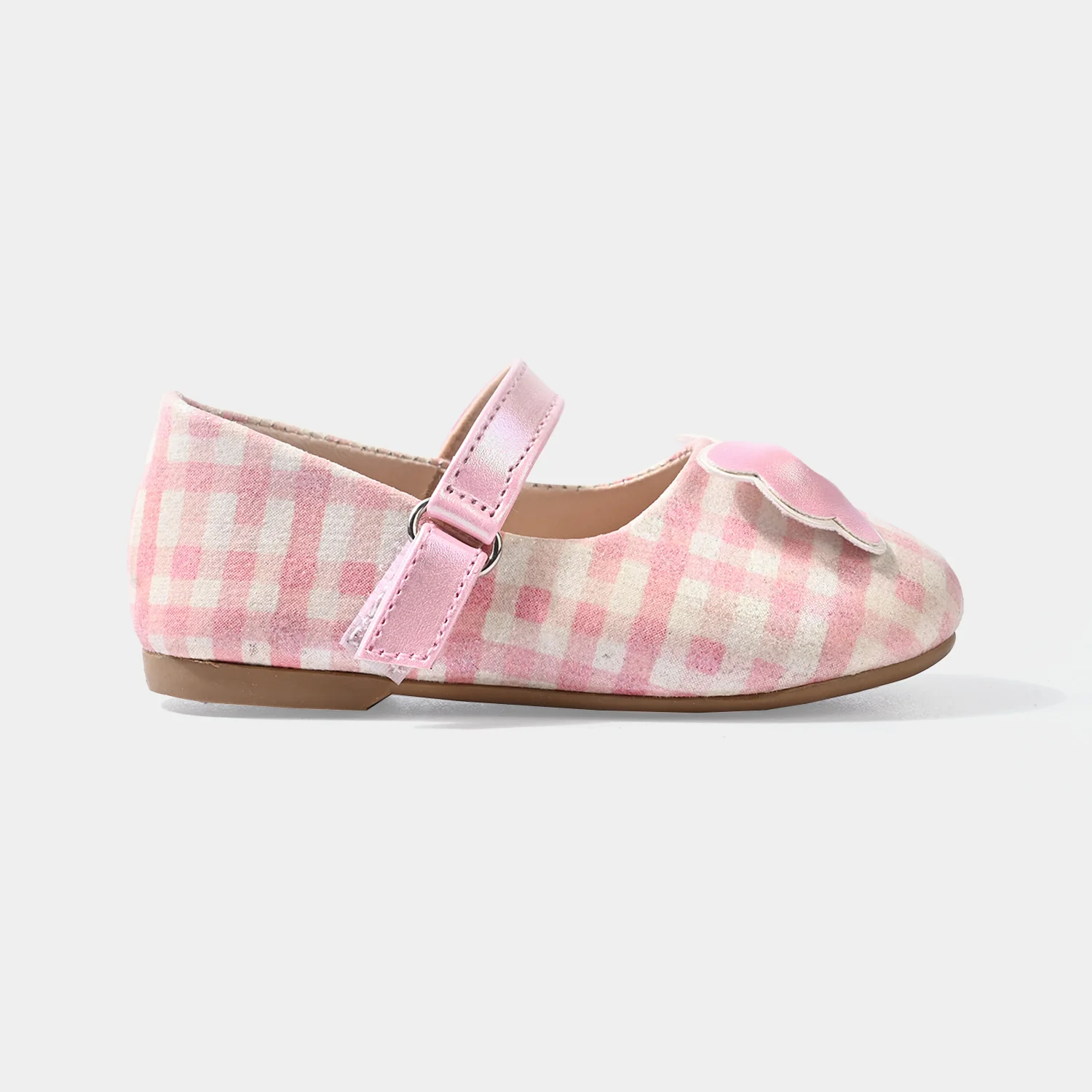 Girls Pumps 11-124-PINK - Image 4