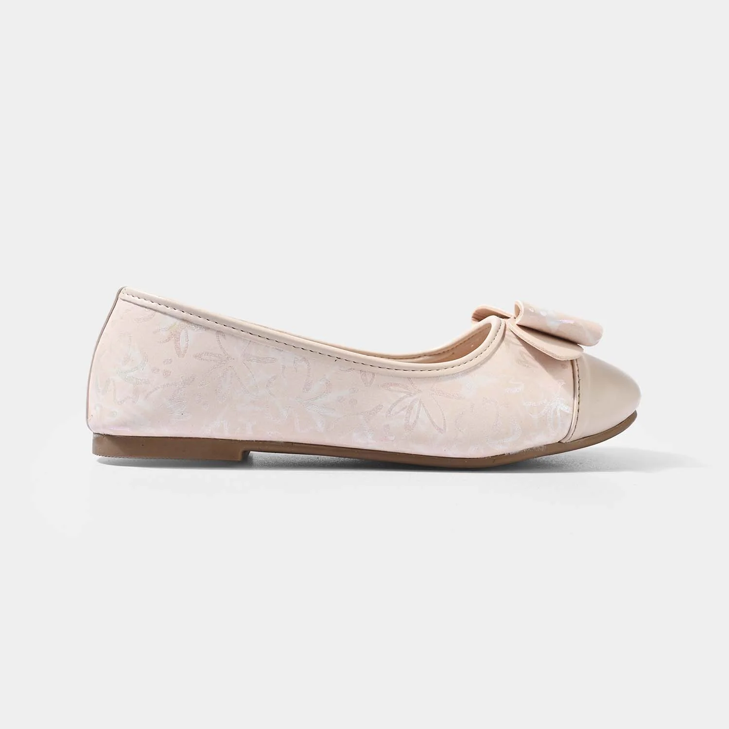 Girls Pumps 11-133-BEIGE - Image 4