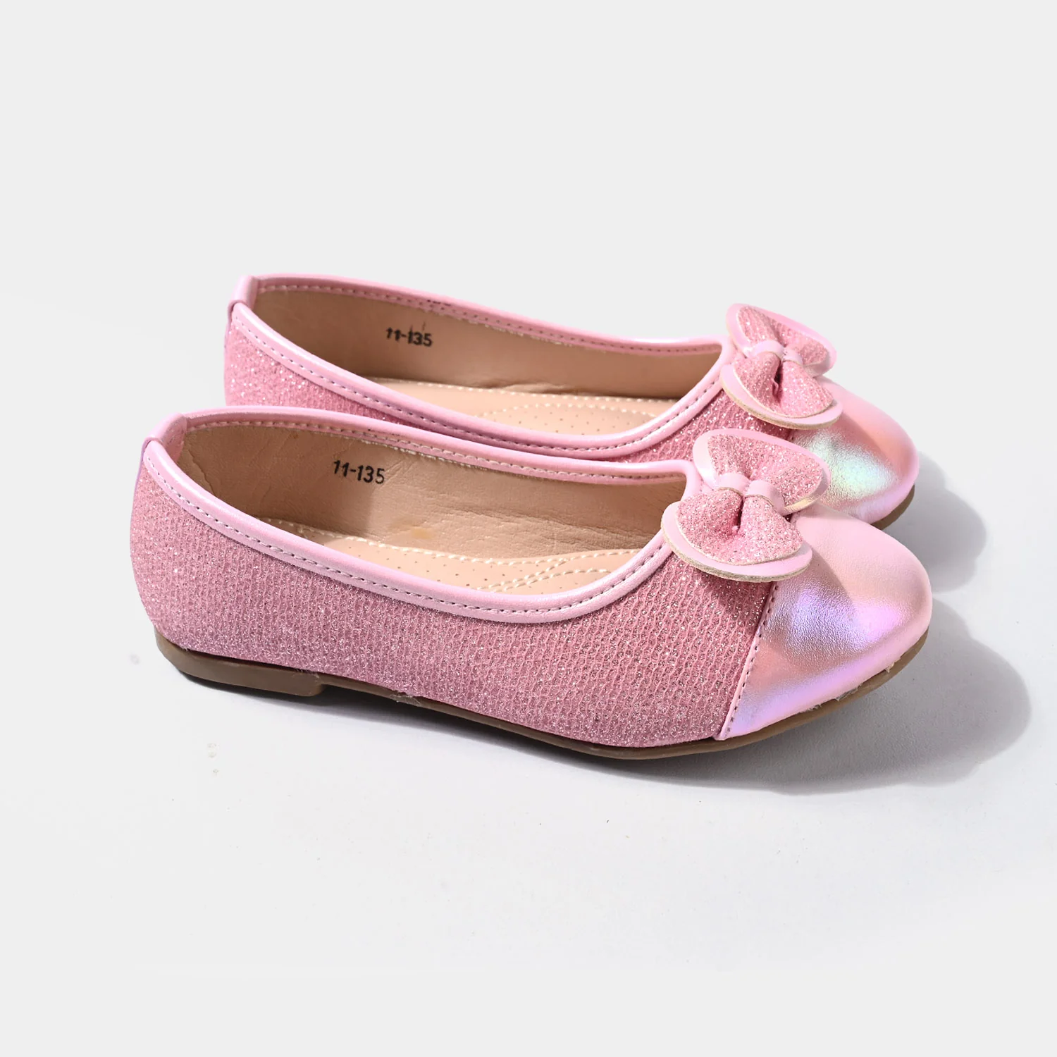 Girls Pumps 11-135-PINK - Image 3