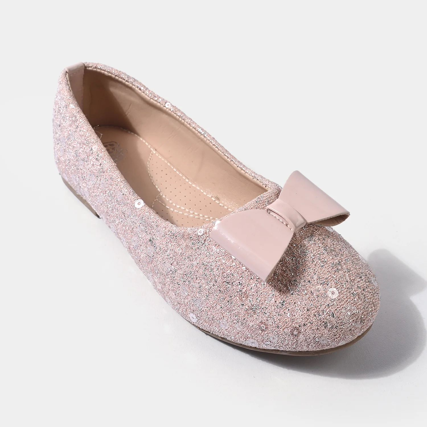 Girls Pumps 11-143-Peach