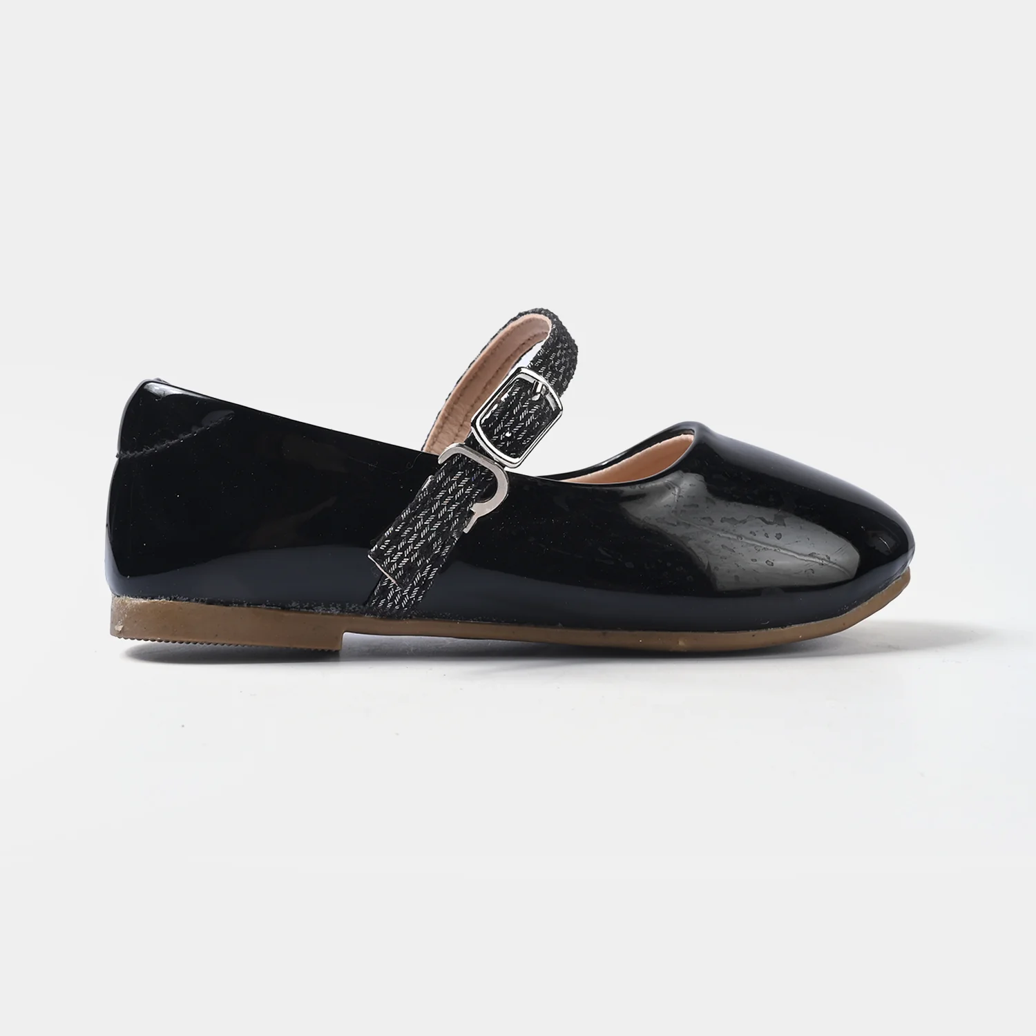 Girls Pumps 11-145-BLACK - Image 4