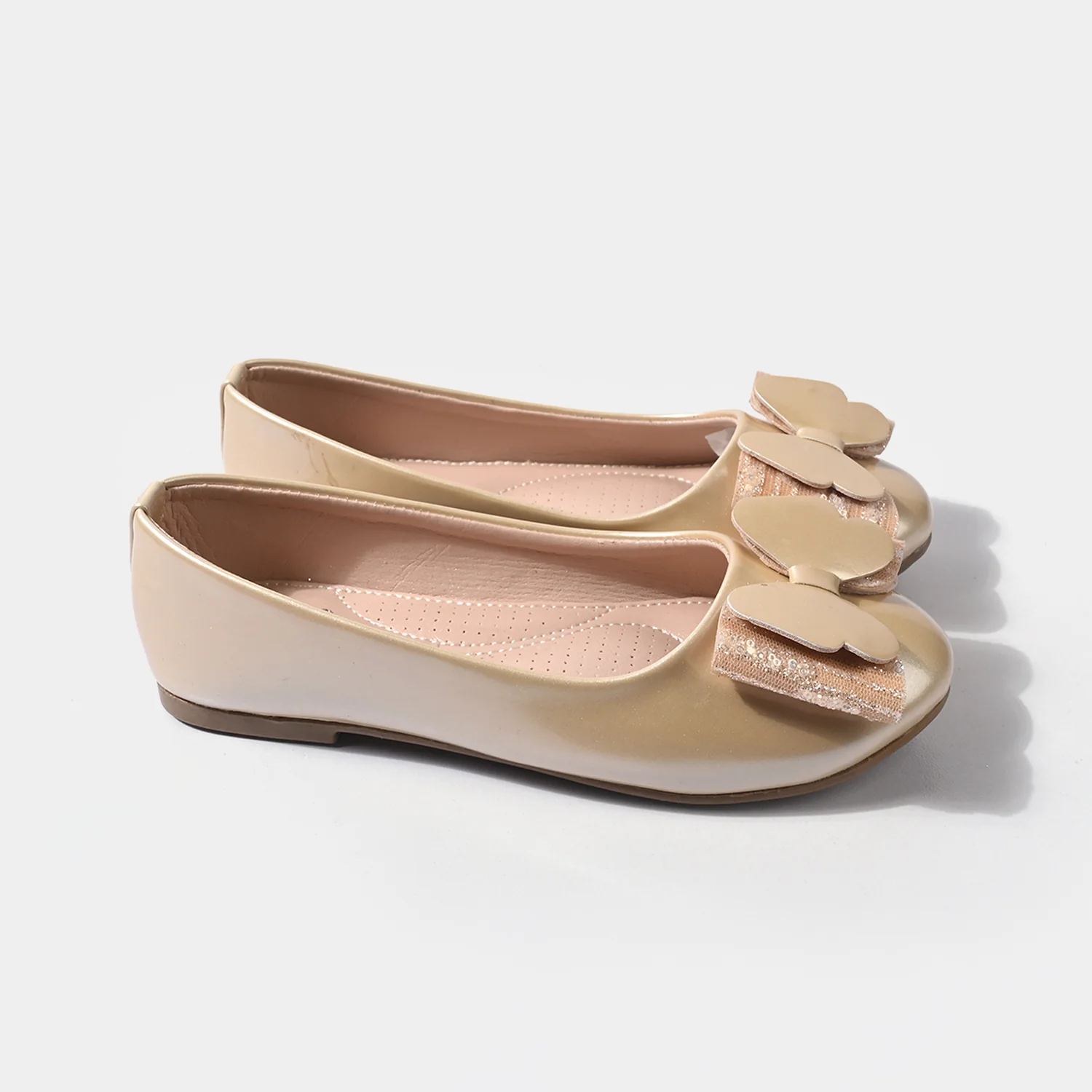Girls Pumps 11-147-GOLDEN - Image 3