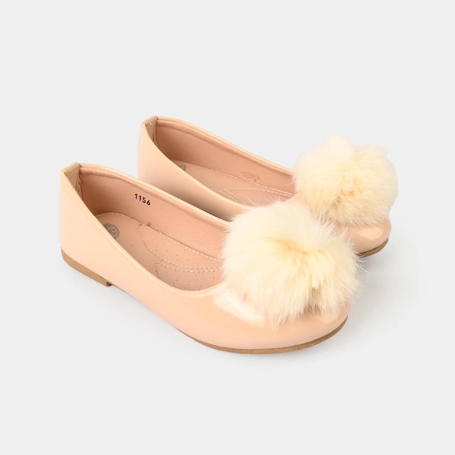 Girls Pumps 11-56 - BEIGE - Image 3