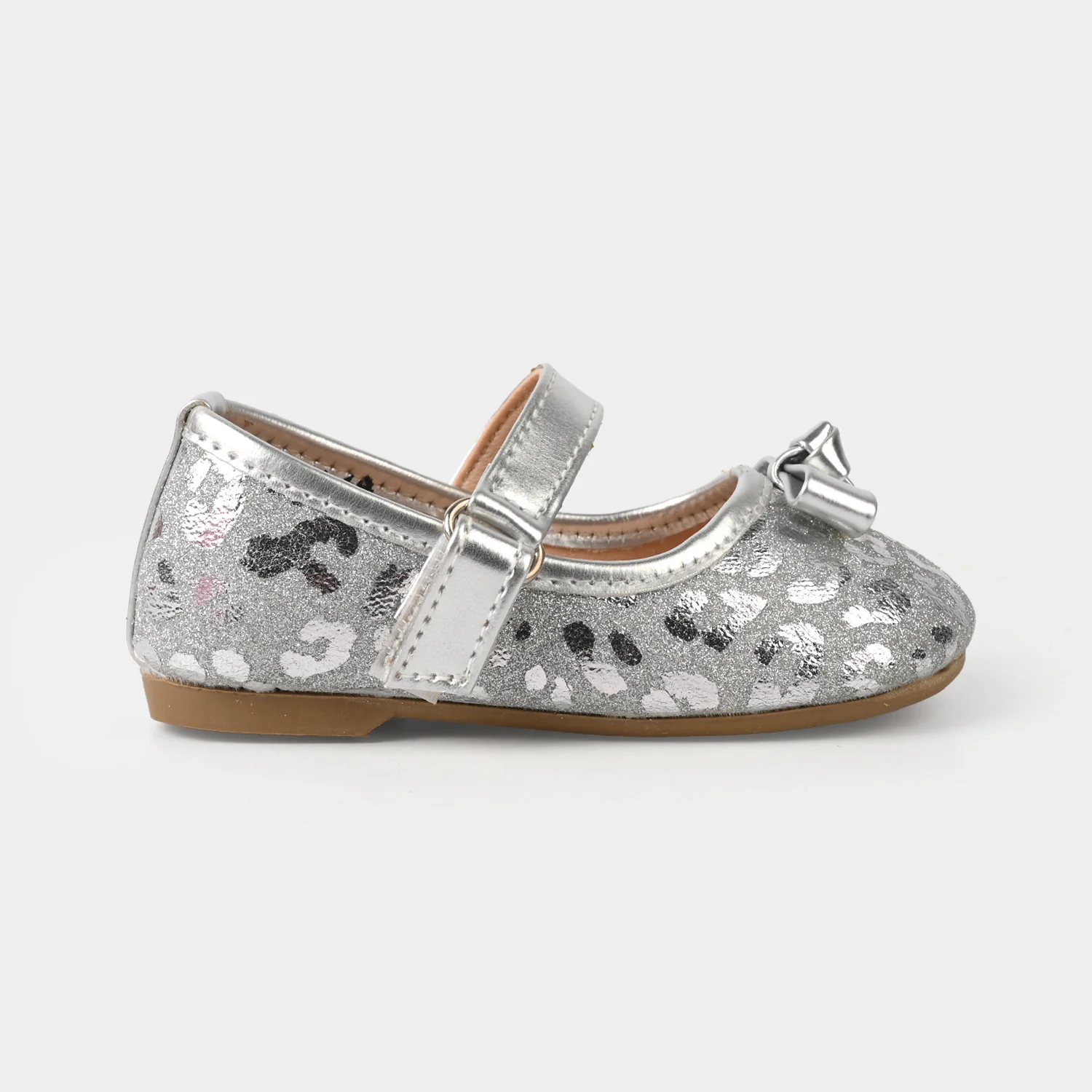 Girls Pumps 11-69 - SILVER - Image 4