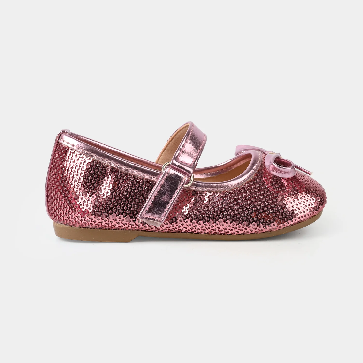 Girls Pumps 11-78 - Pink - Image 4