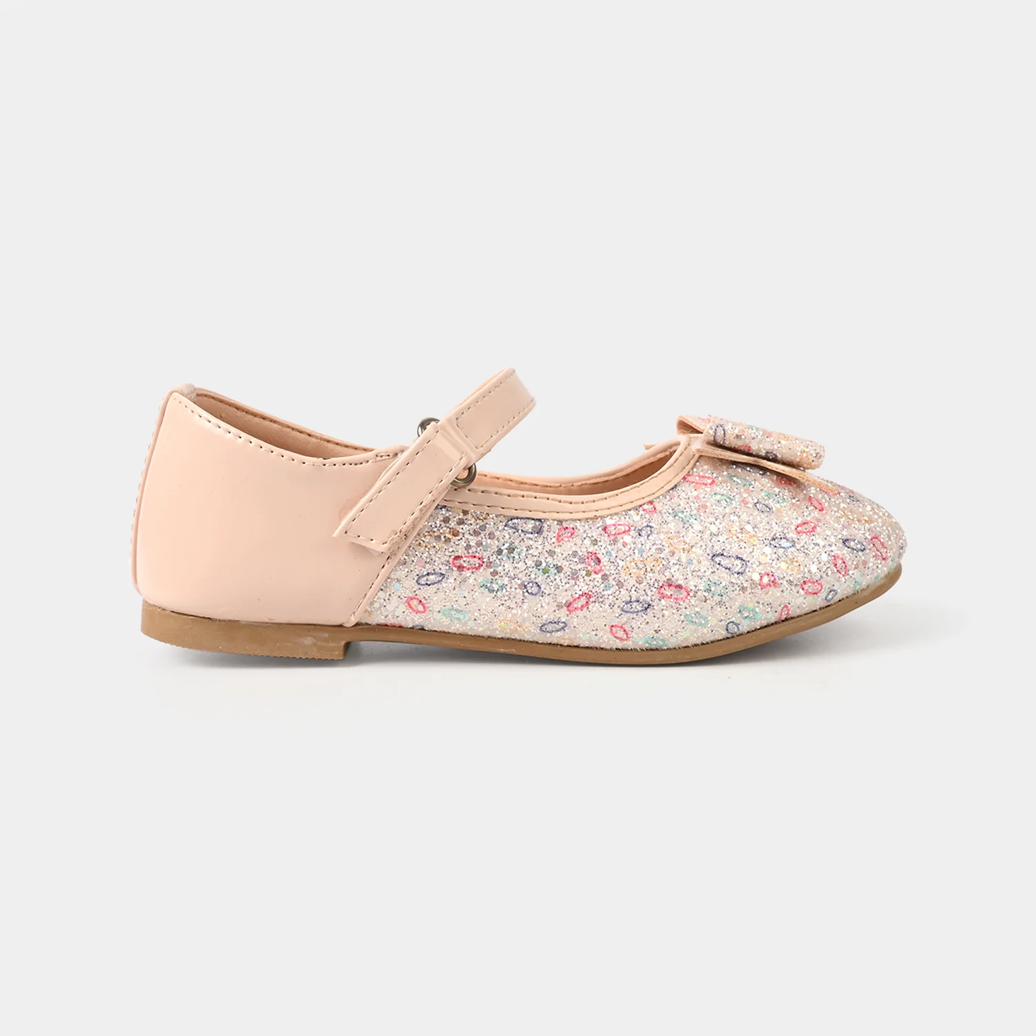 Girls Pumps 11-79 - BEIGE - Image 4
