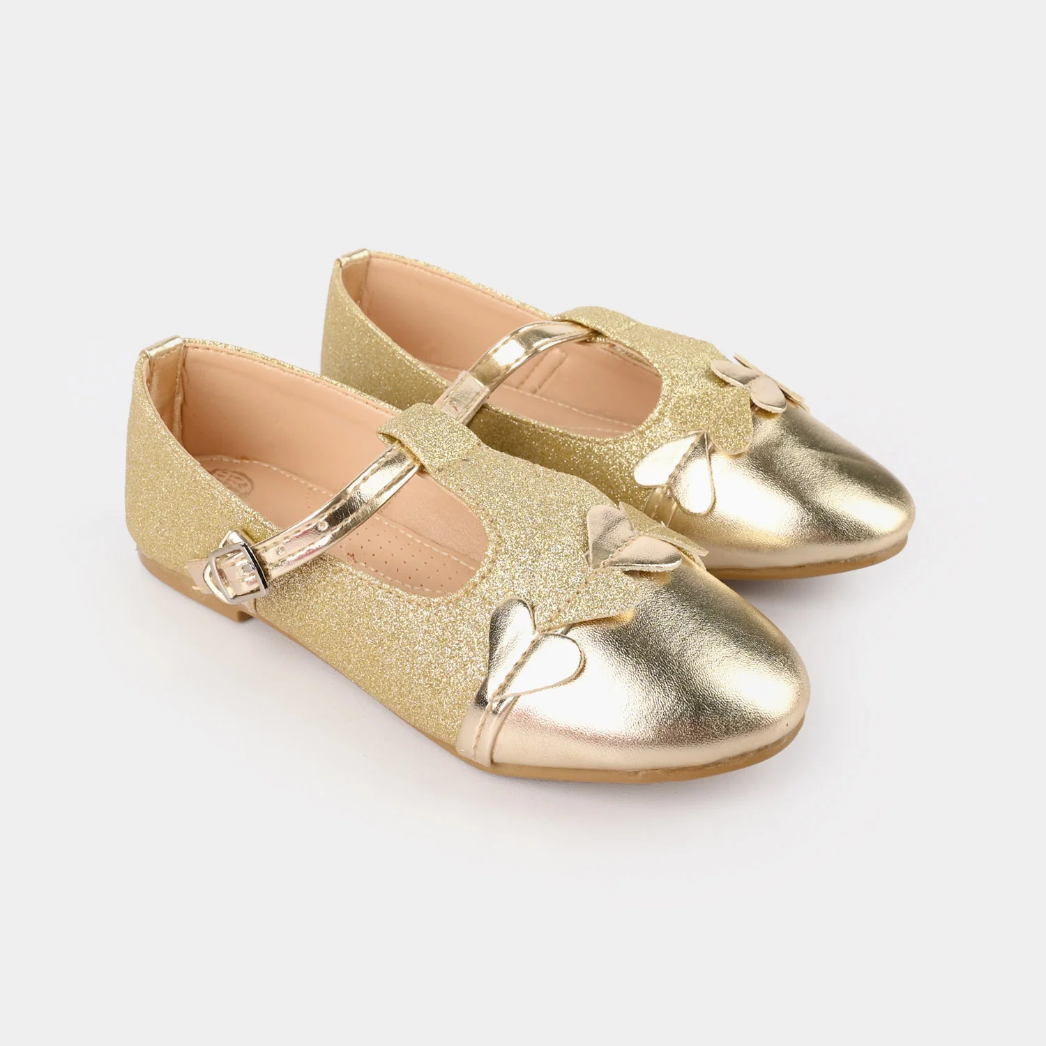 Girls Pumps 11-90-GOLDEN - Image 2