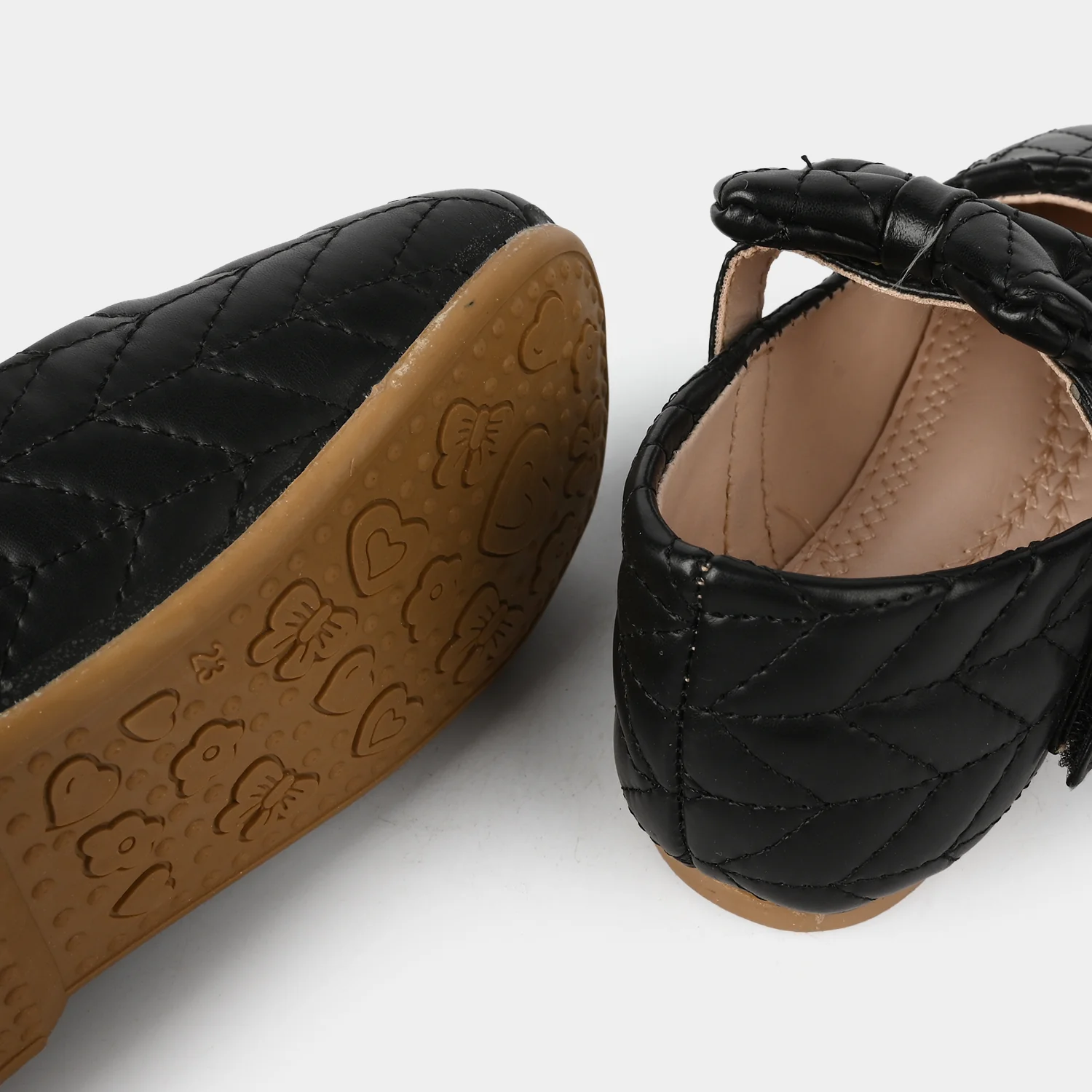 Girls Pumps 1326-BLACK - Image 2