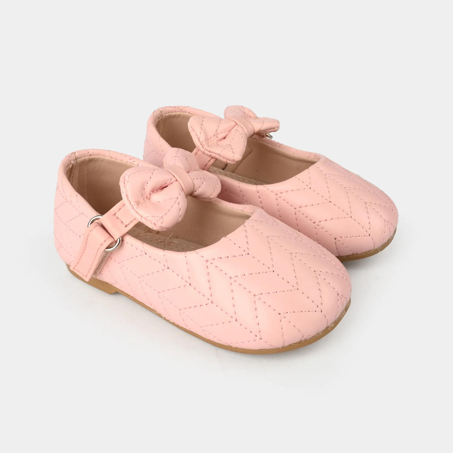 Girls Pumps 1326-Pink - Image 3