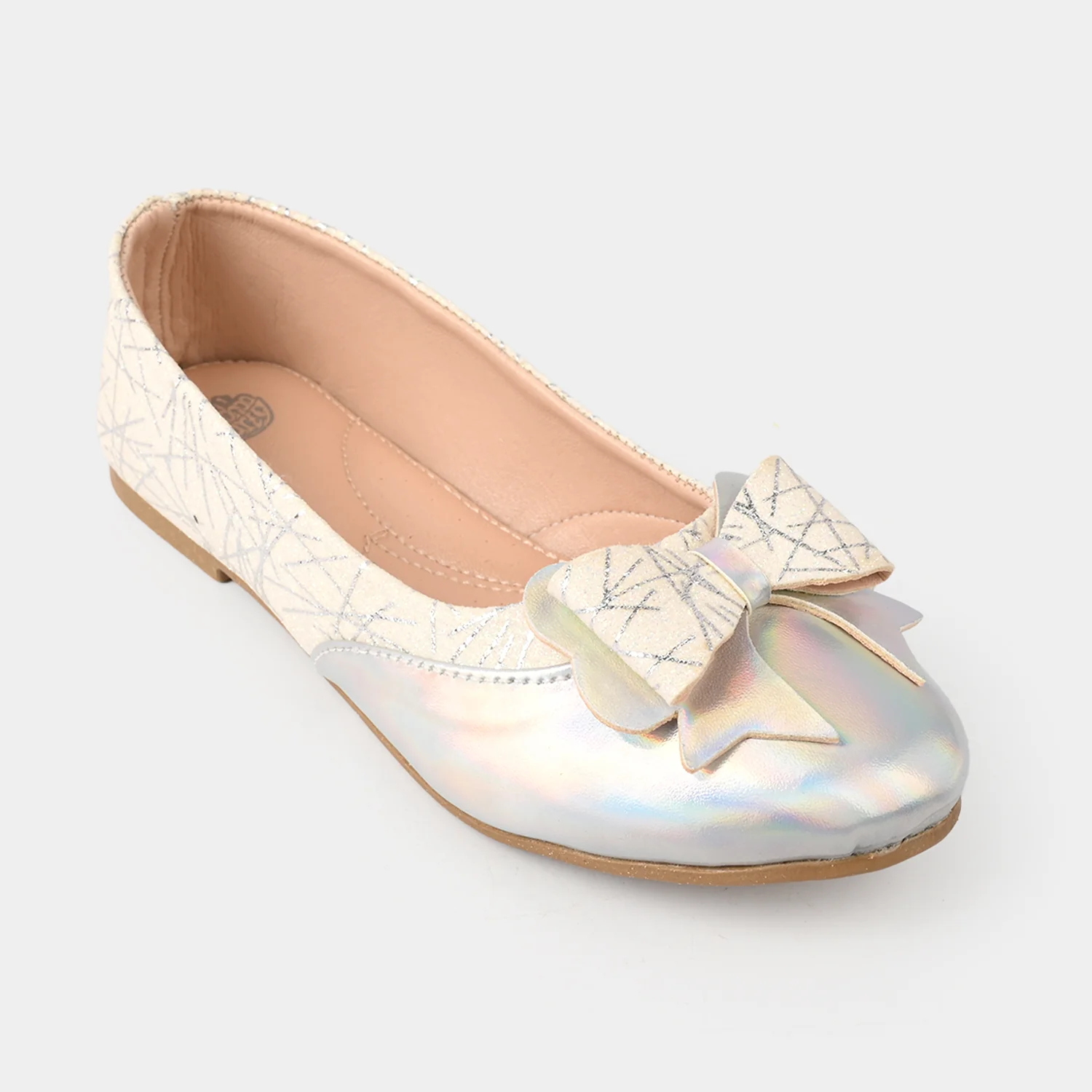 Girls Pumps 1340 - SILVER