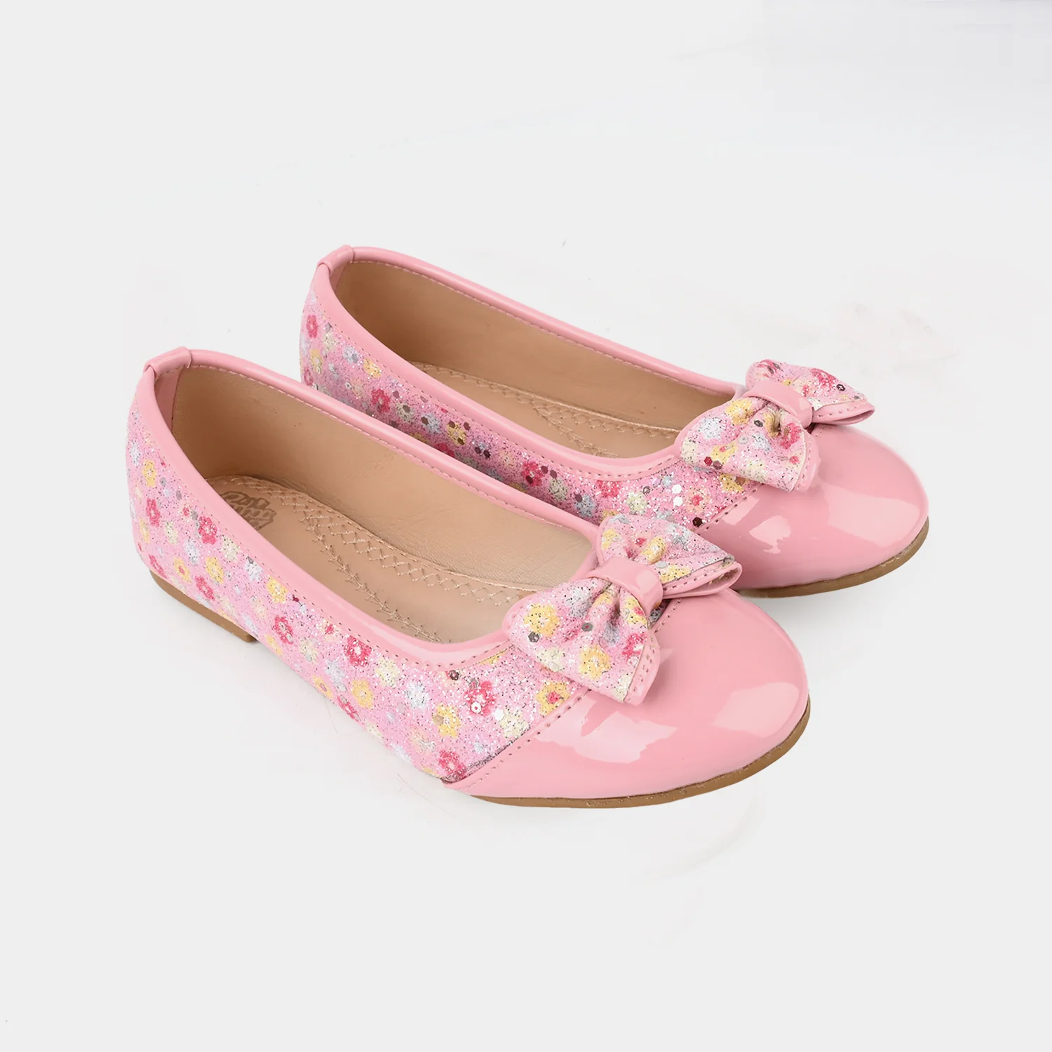 Girls Pumps 1342-Pink - Image 3