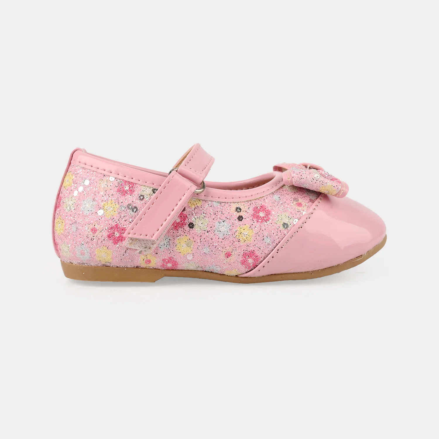 Girls Pumps 1342 - Pink - Image 4