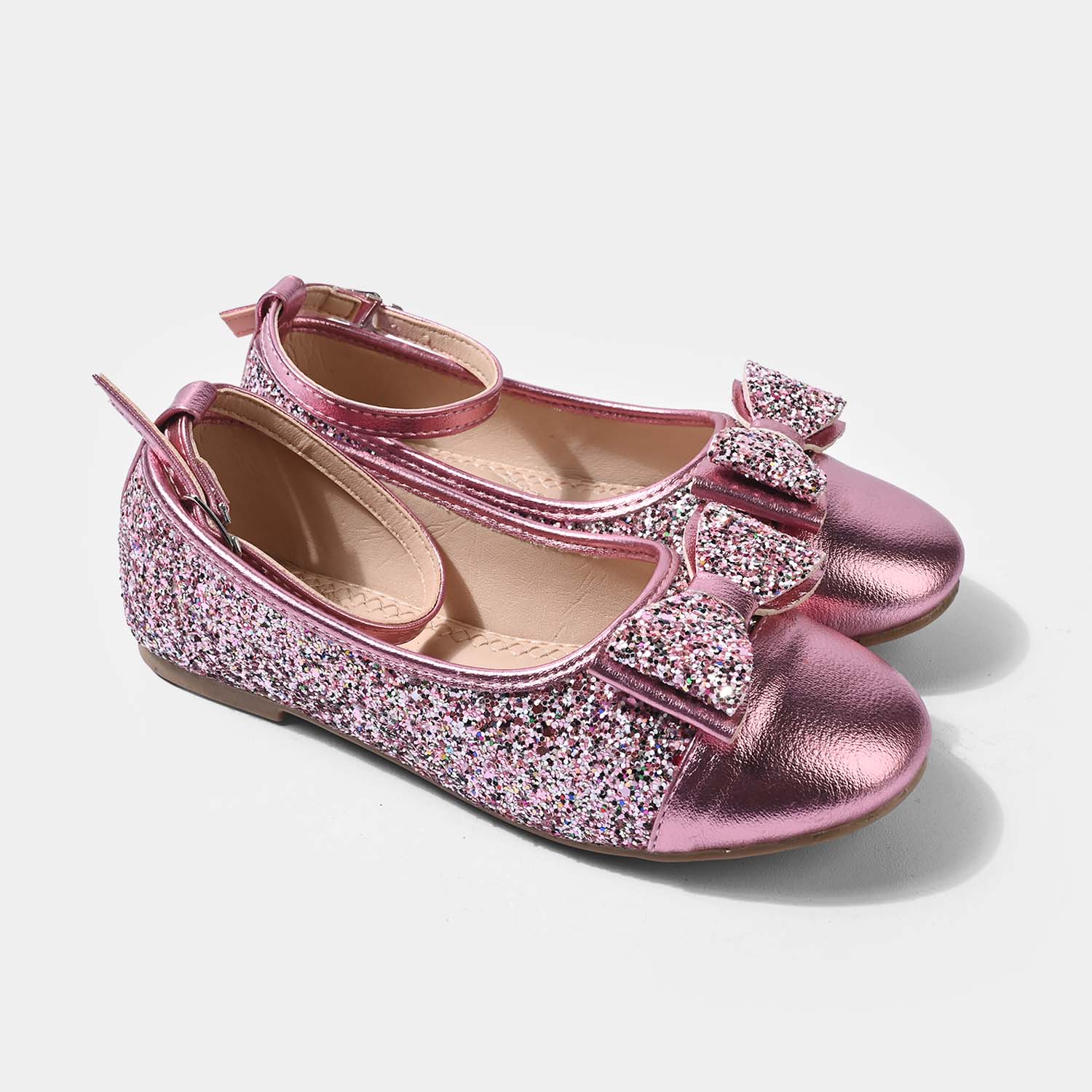 Girls Pumps 1347-PINK - Image 4