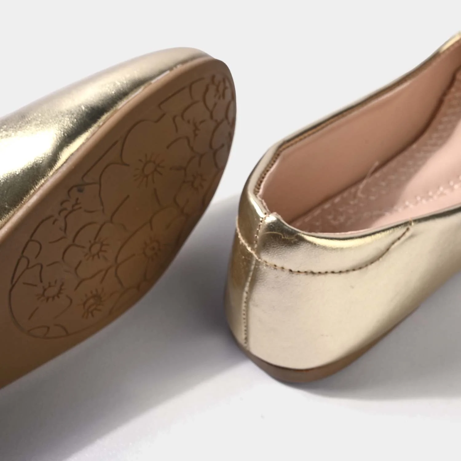 Girls Pumps 1349-GOLDEN - Image 2